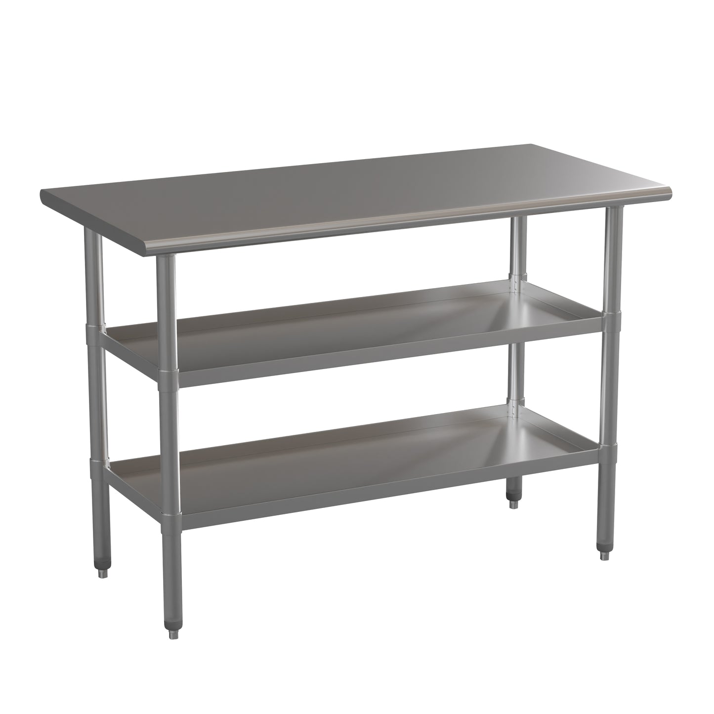 Stainless Table 2 Shelf Table NH-WT-GU-2448-GG