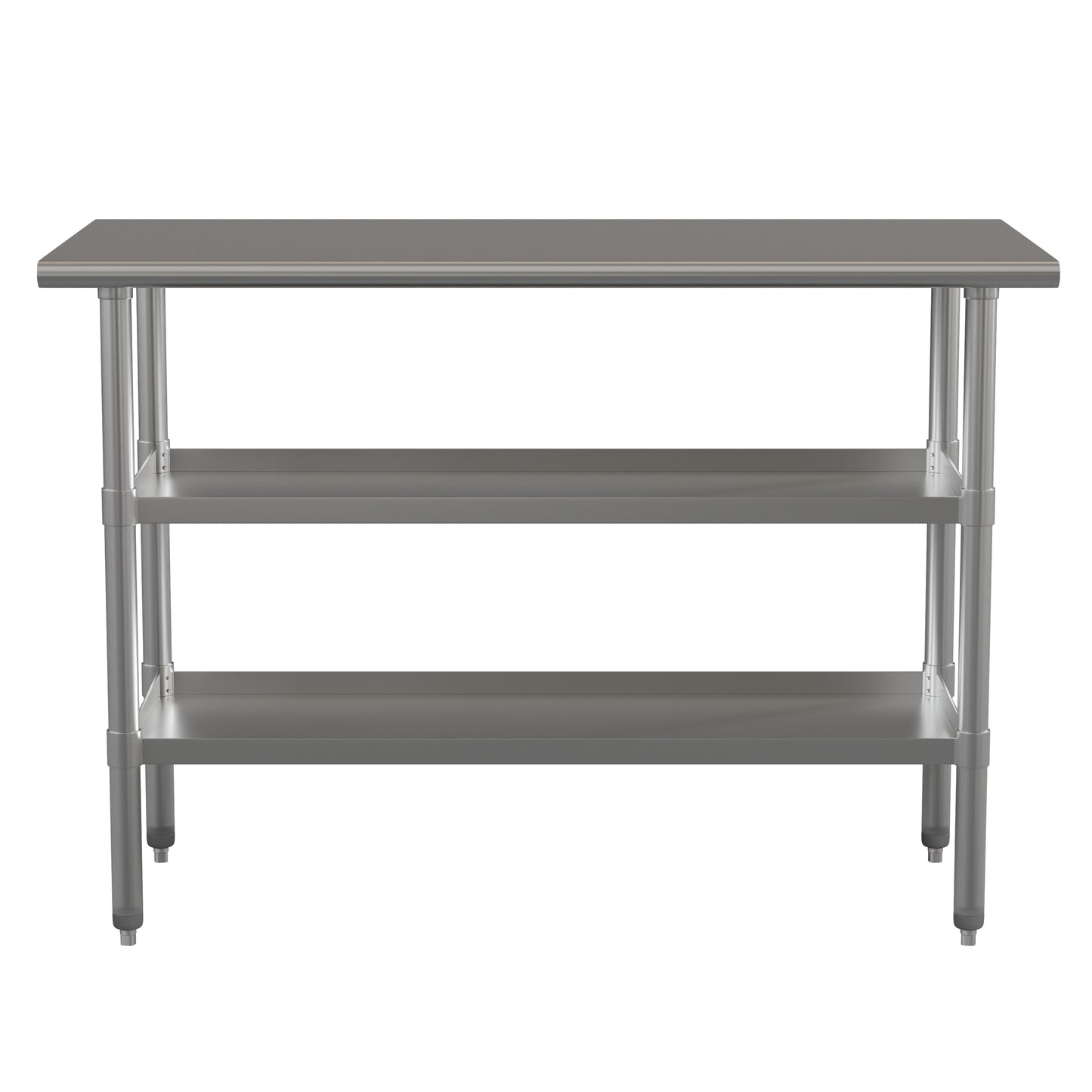 Stainless Table 2 Shelf Table NH-WT-GU-2448-GG