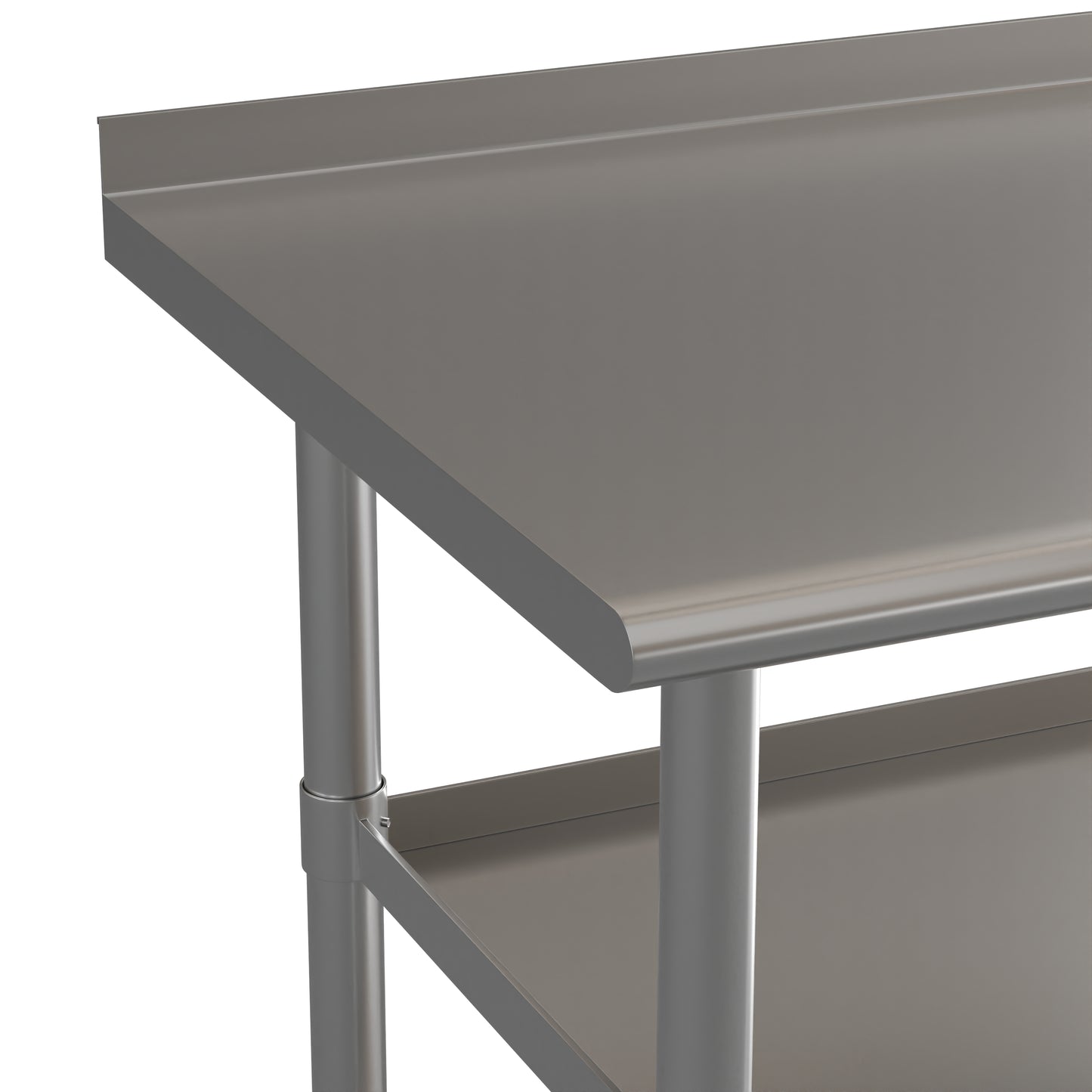 Stainless Table 2 Shelf Table NH-WT-GU-2448BSP-GG