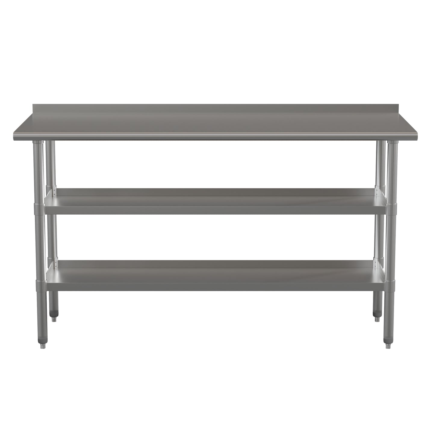 Stainless Table 2 Shelf Table NH-WT-GU-2460BSP-GG