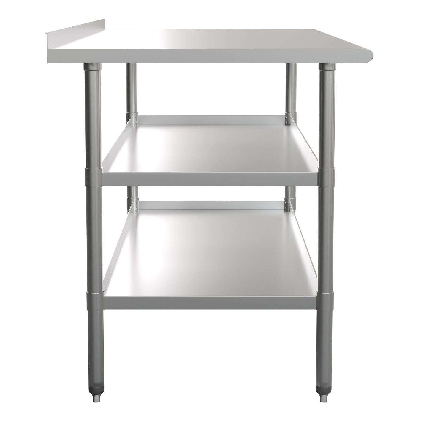 Stainless Table 2 Shelf Table NH-WT-GU-3072BSP-GG