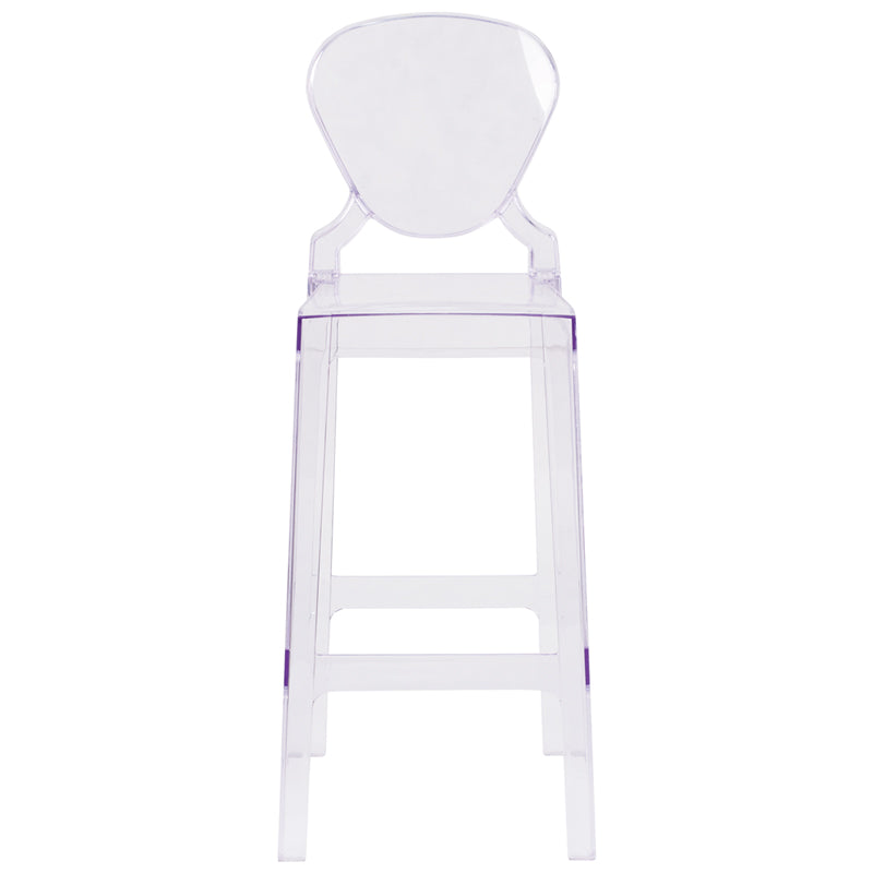 Tear Back Ghost Barstool OW-TEARBACK-29-GG