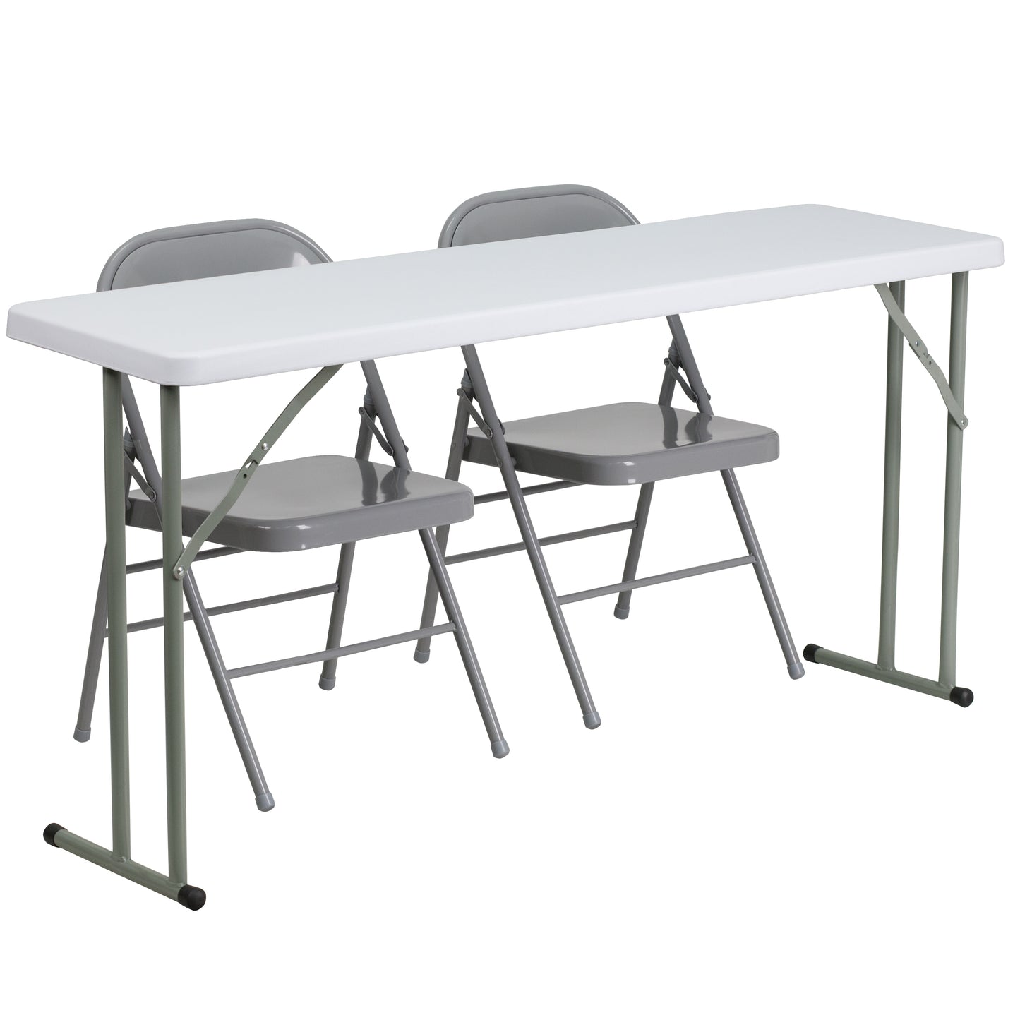 18x60 Table Set-Folding Chairs RB-1860-1-GG