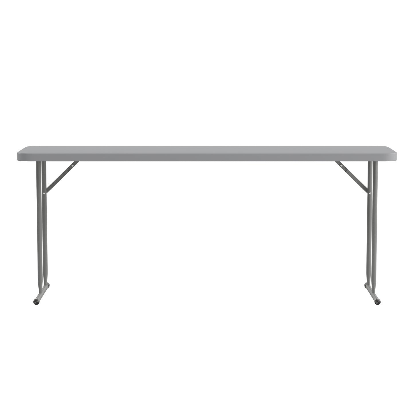 6-Foot Gray Fold Train Table RB-1872-GY-GG