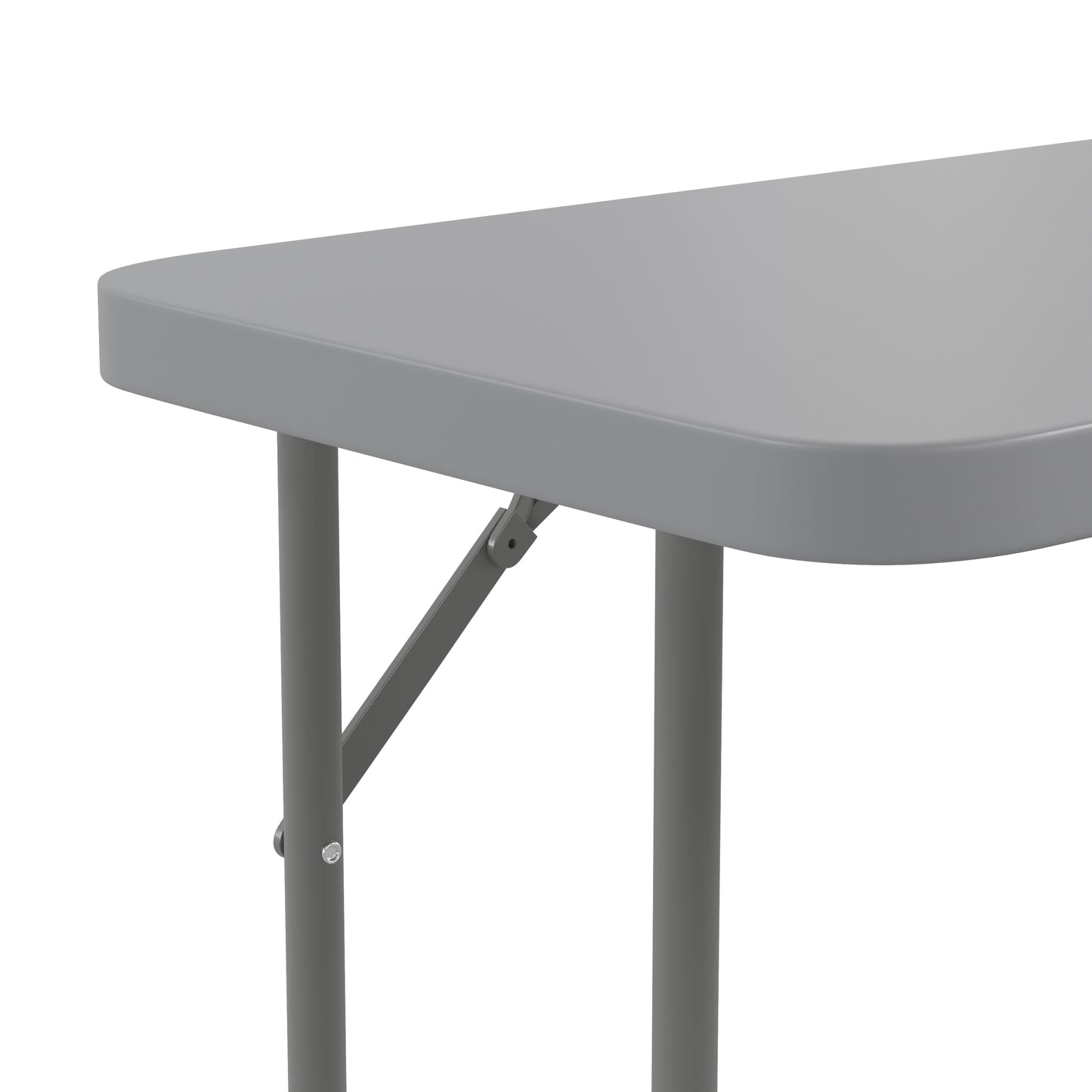 6-Foot Gray Fold Train Table RB-1872-GY-GG