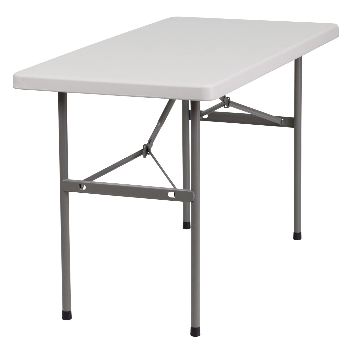 24x48 White Plastic Fold Table RB-2448-GG