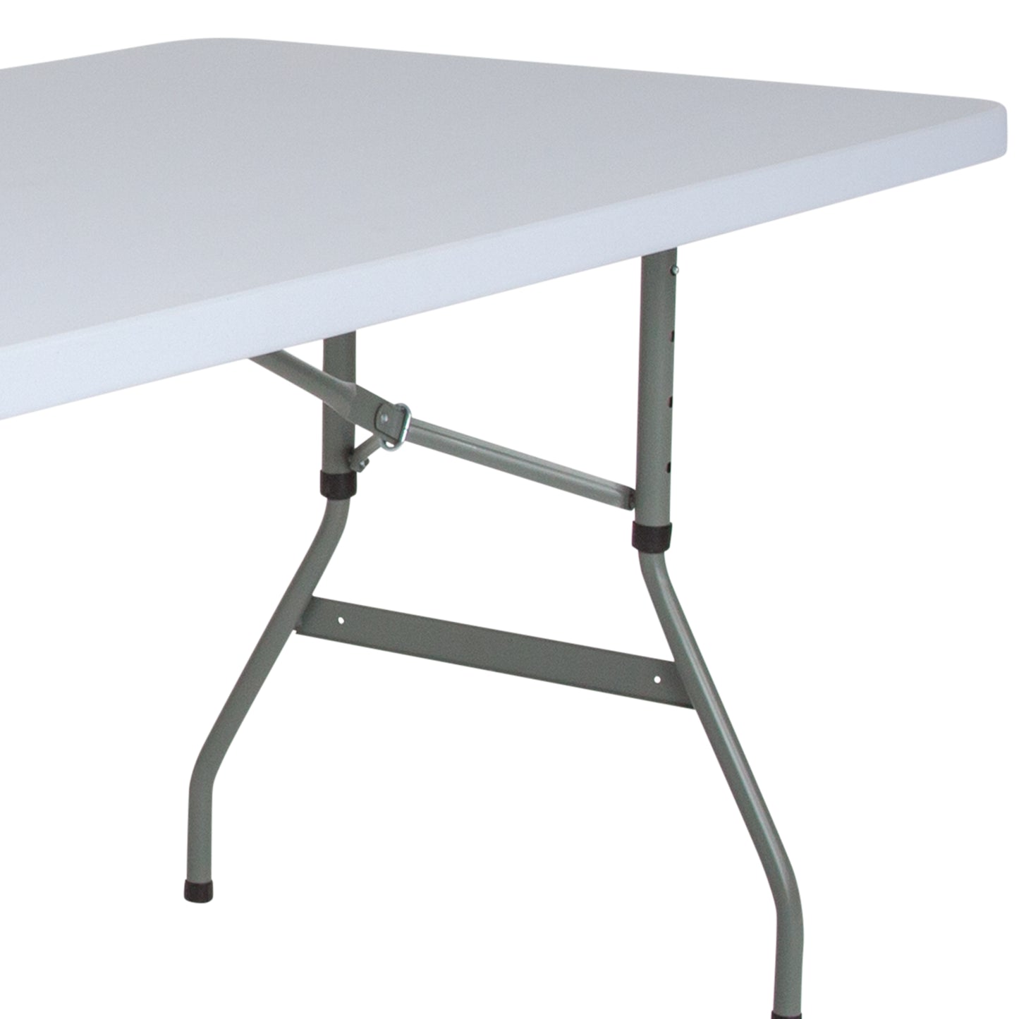 30x60 White Plastic Fold Table RB-3050ADJ-GG