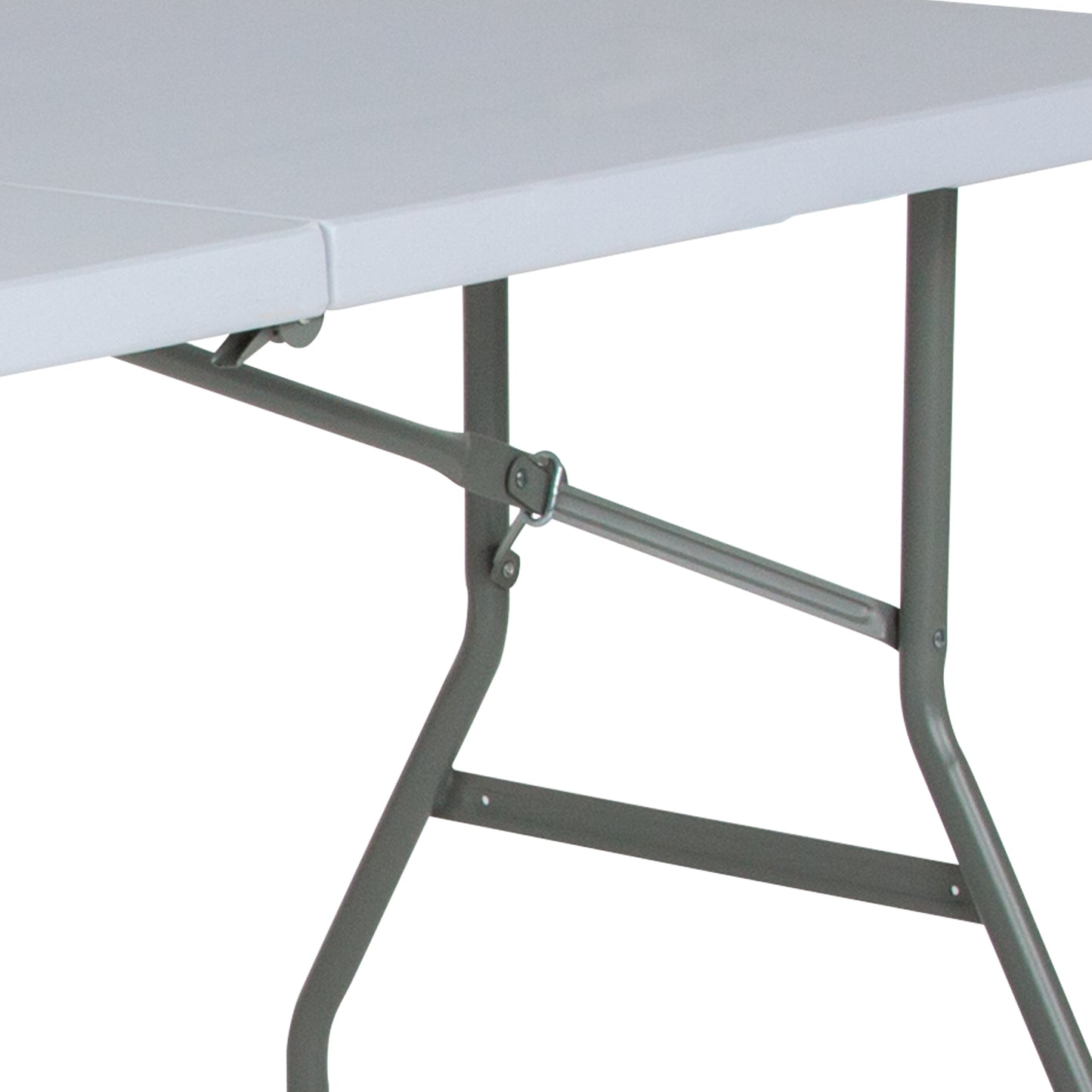 30x60 White Plastic Fold Table RB-3060FH-RES-GG