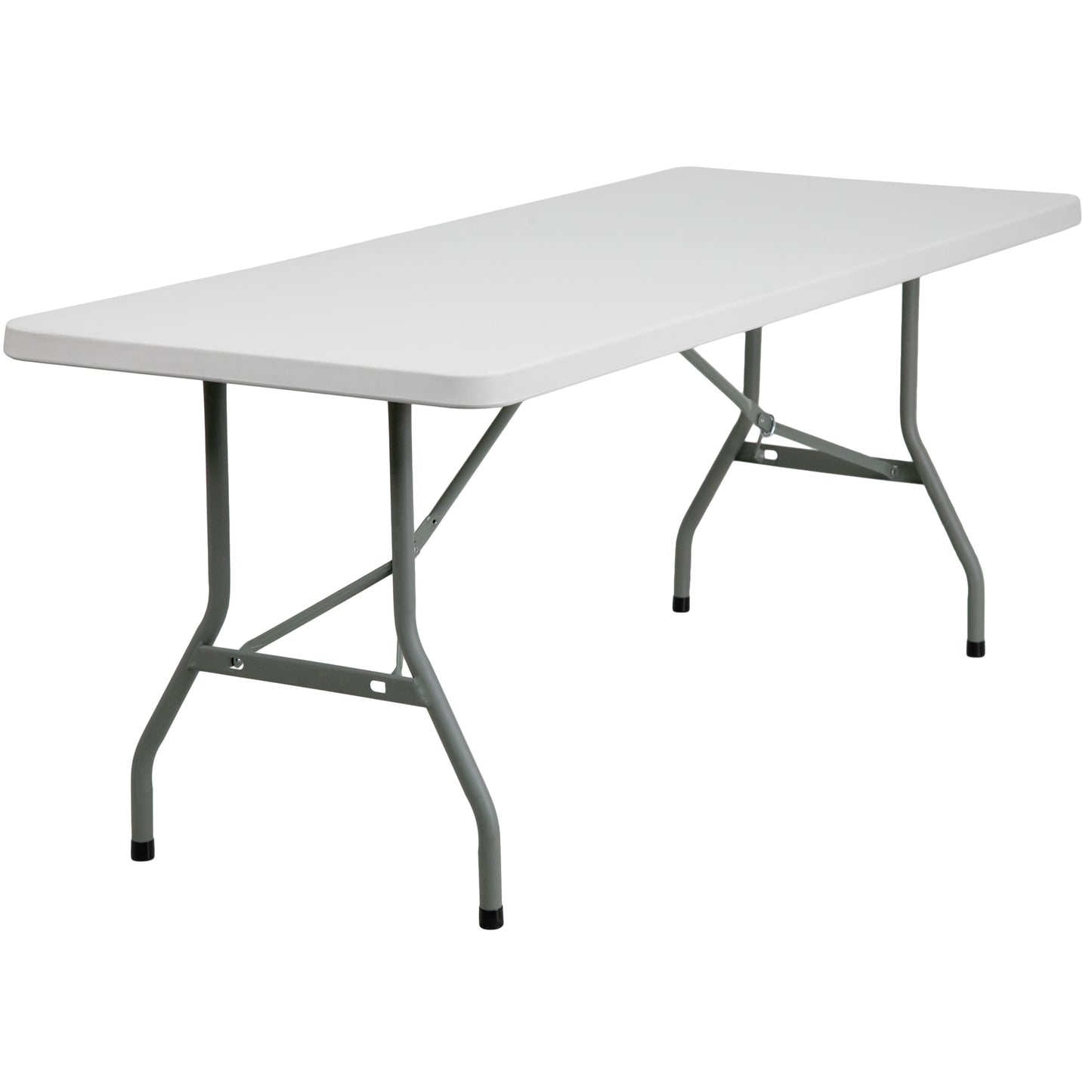 30x72 White Plastic Fold Table RB-3072-GG