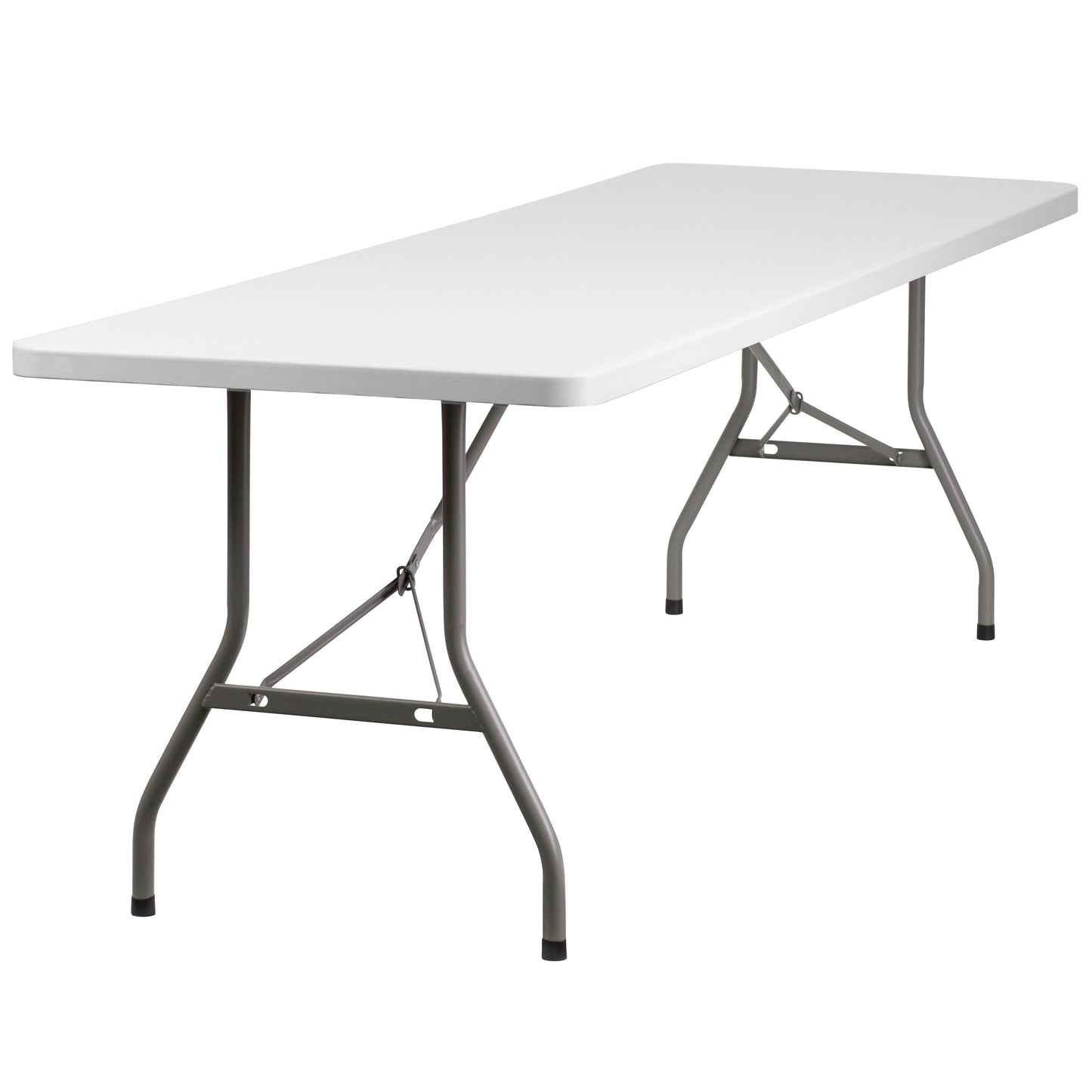 30x96 White Plastic Fold Table RB-3096-GG