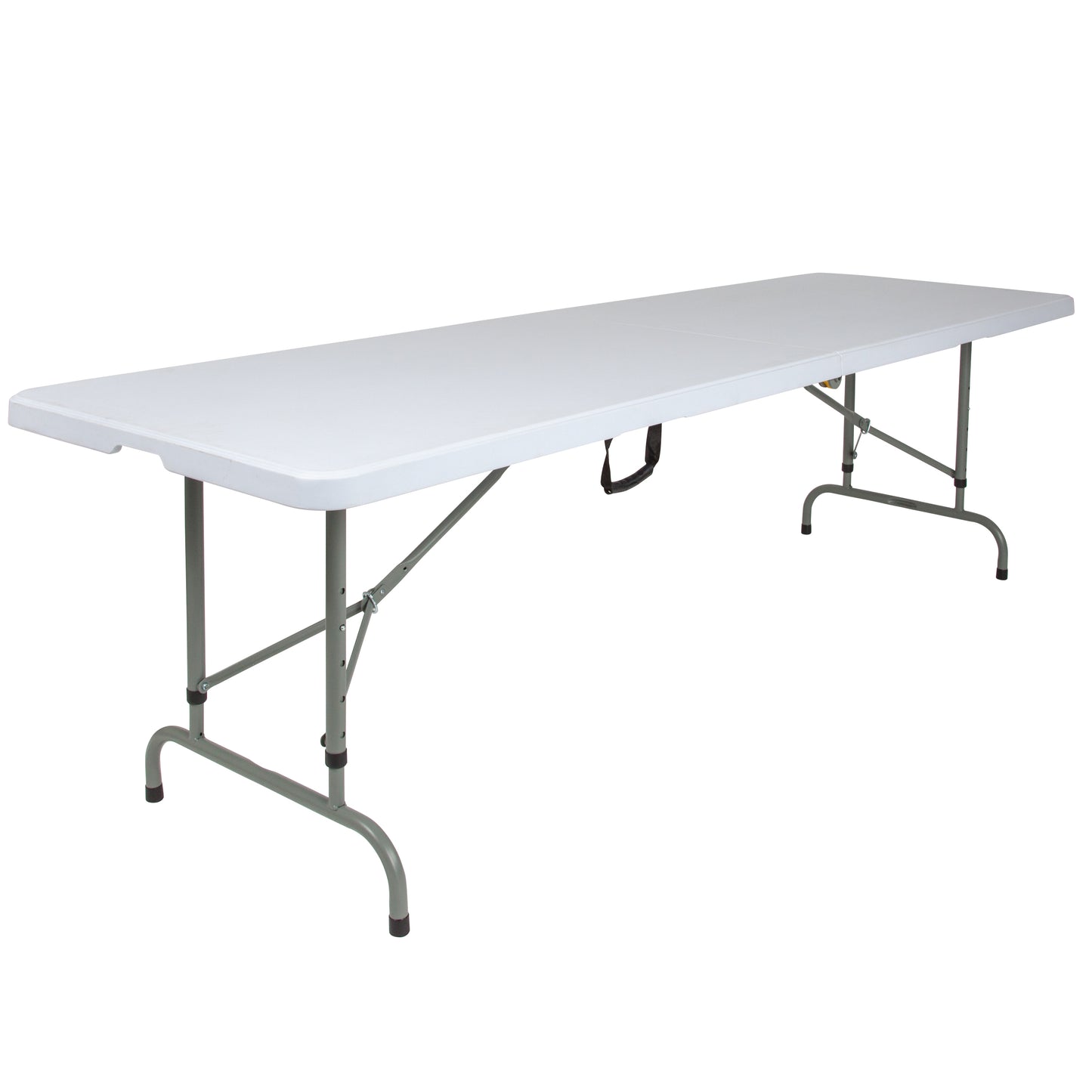 30x96 White Bi-Fold Table RB-3096FH-ADJ-GG