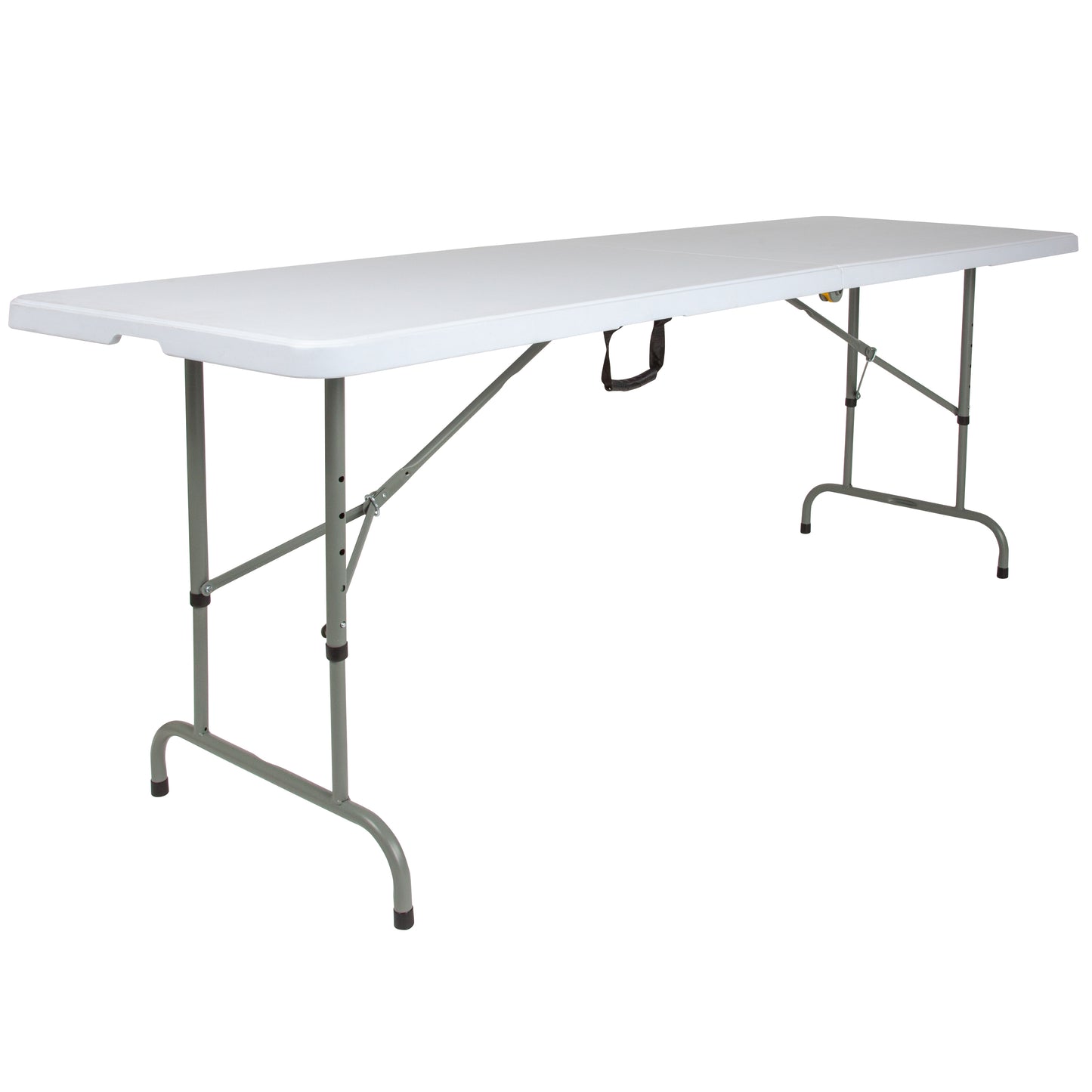 30x96 White Bi-Fold Table RB-3096FH-ADJ-GG