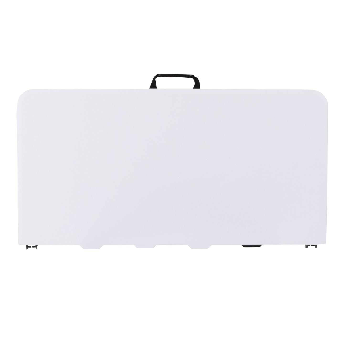 34SQ White Plastic Fold Table RB-3434FH-GG