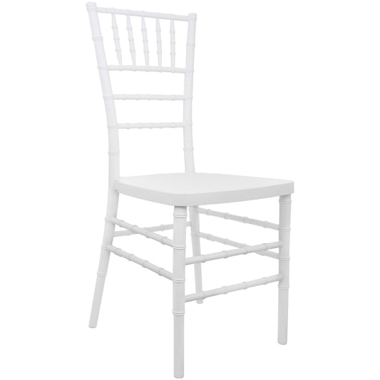 White Resin Chiavari Chair RSCHI-W