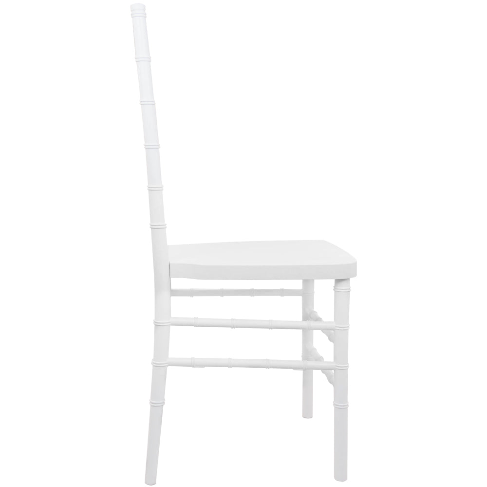 White Resin Chiavari Chair RSCHI-W