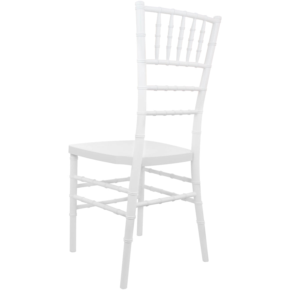 White Resin Chiavari Chair RSCHI-W