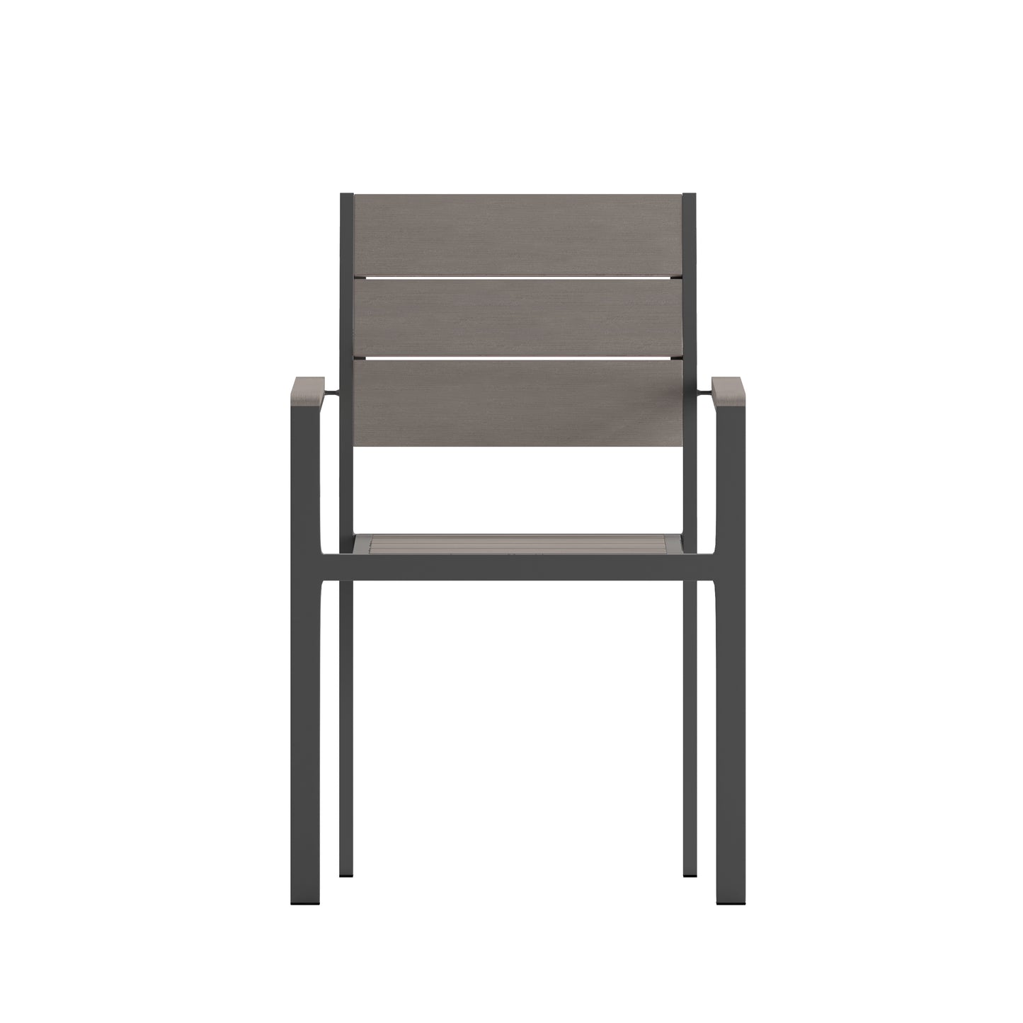 Gray/Gray Patio Armchair SB-CA108-WA-GRY-GG