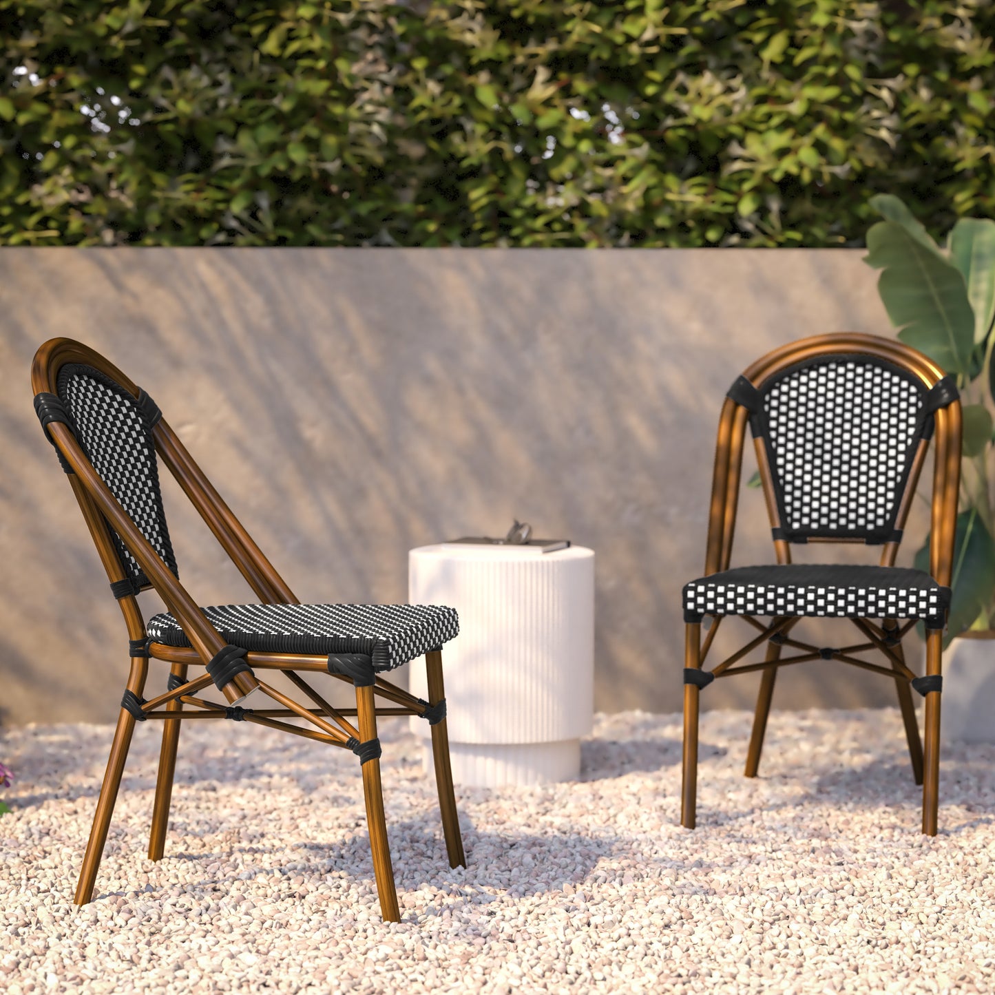 Classic Commercial Grade Indoor/Outdoor French Bistro Chair