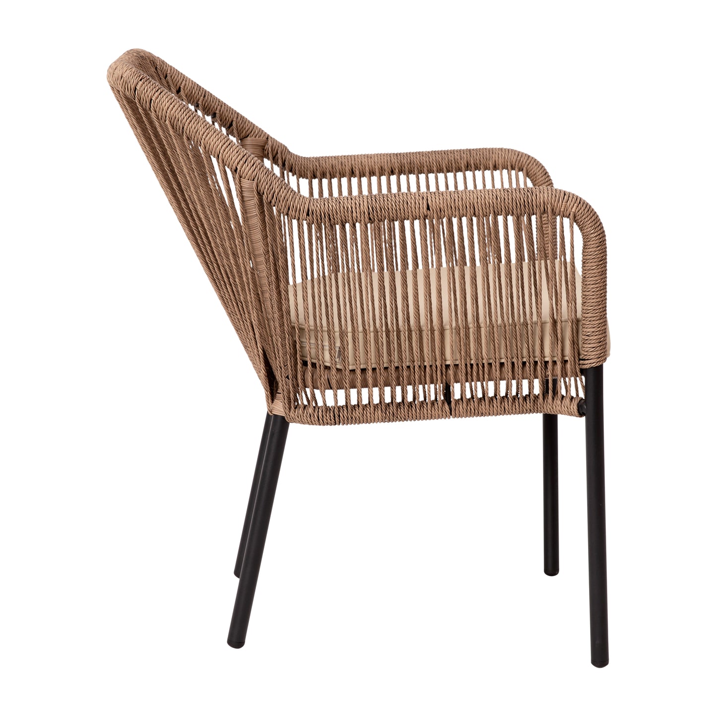 Set of 2 Natural Patio Chairs SDA-AD892006-NAT-2-GG