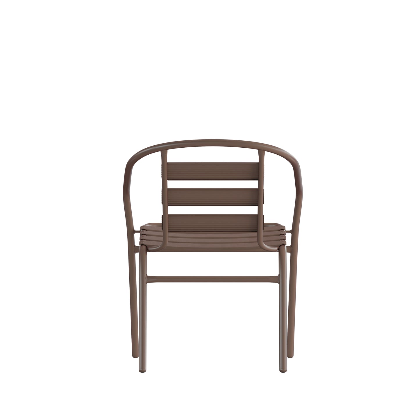 Bronze Metal Slat Chair TLH-017C-BZ-GG