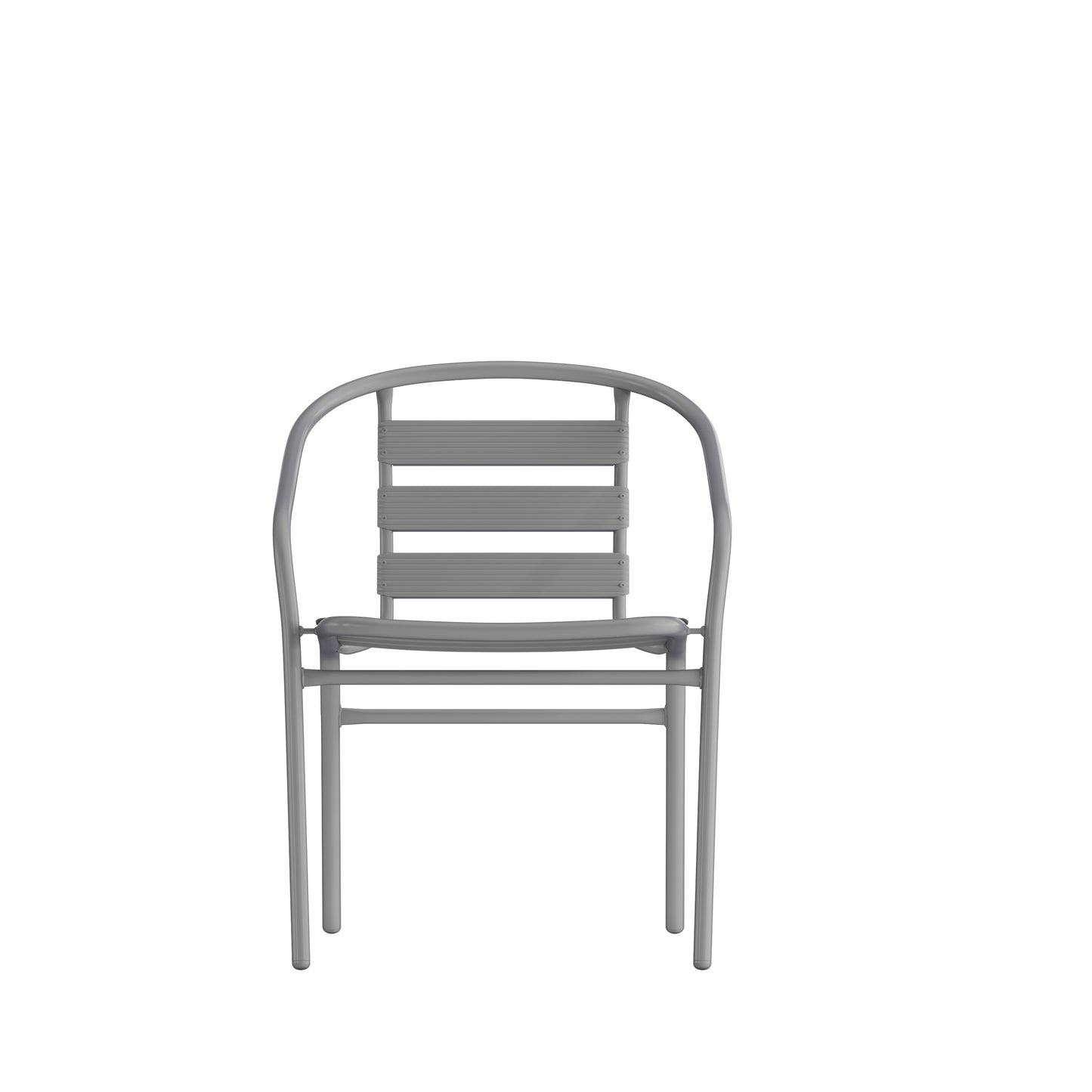 Contemporary Patio Chair with Arms for Indoor and Outdoor Use