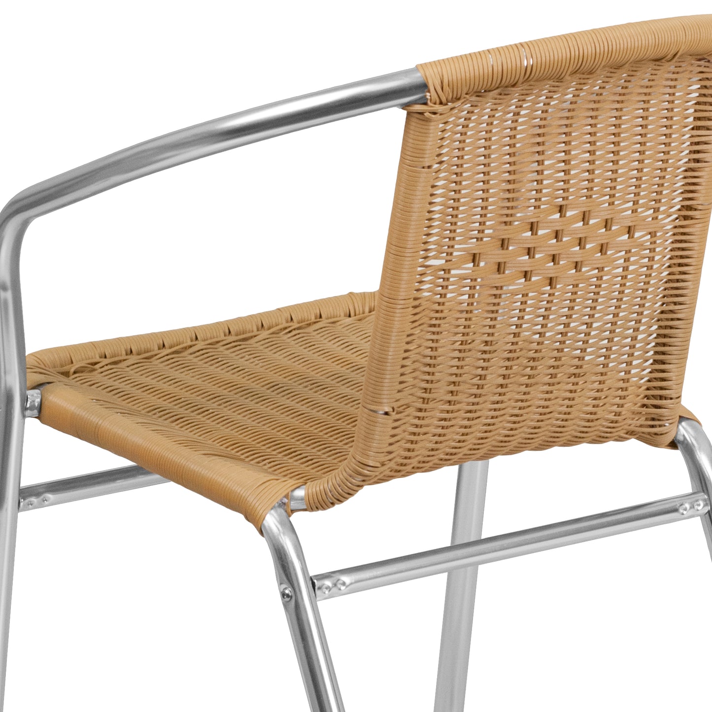 Beige Rattan Aluminum Chair TLH-020-BGE-GG