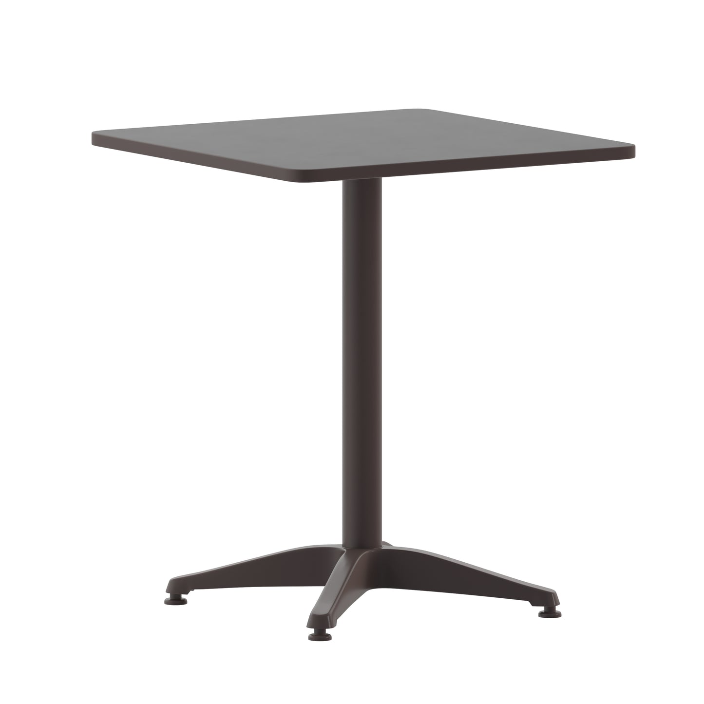 23.5SQ Bronze Metal Table TLH-053-1-BZ-GG