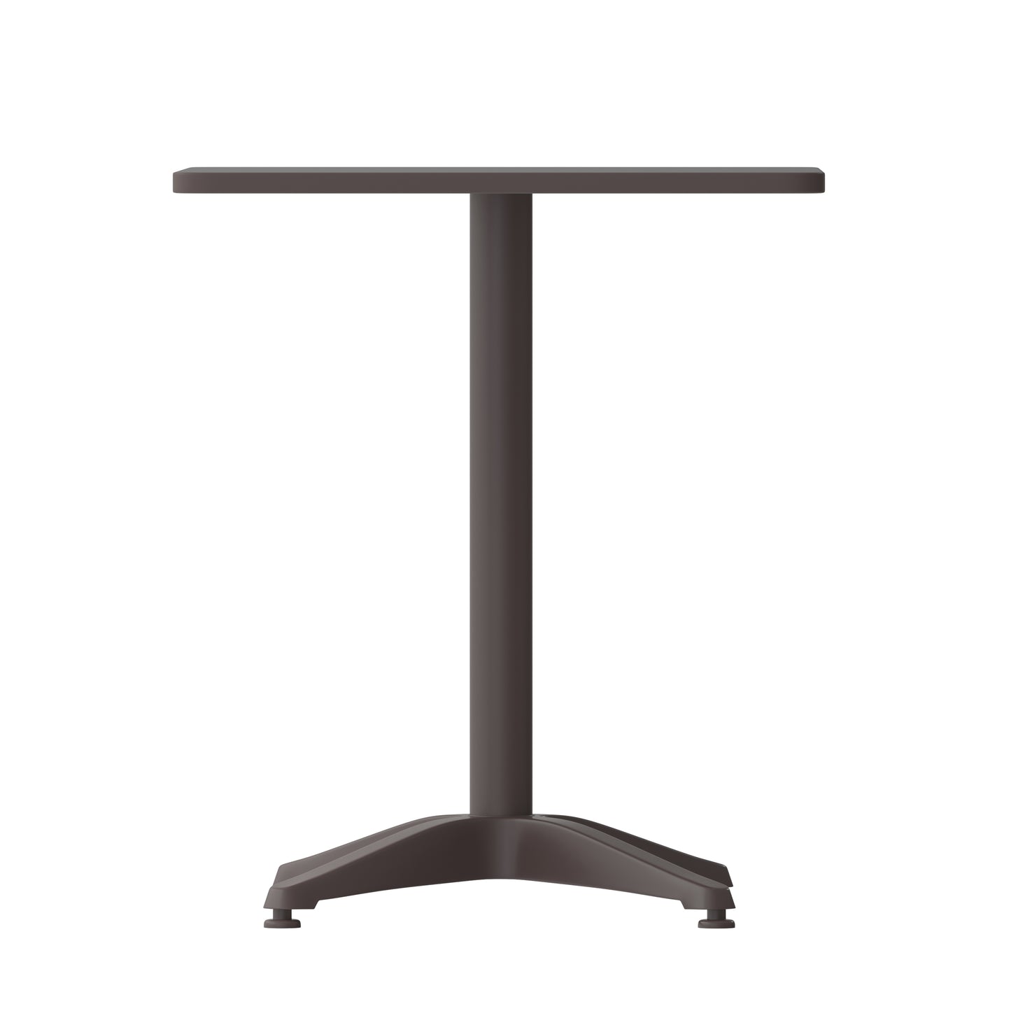 23.5SQ Bronze Metal Table TLH-053-1-BZ-GG