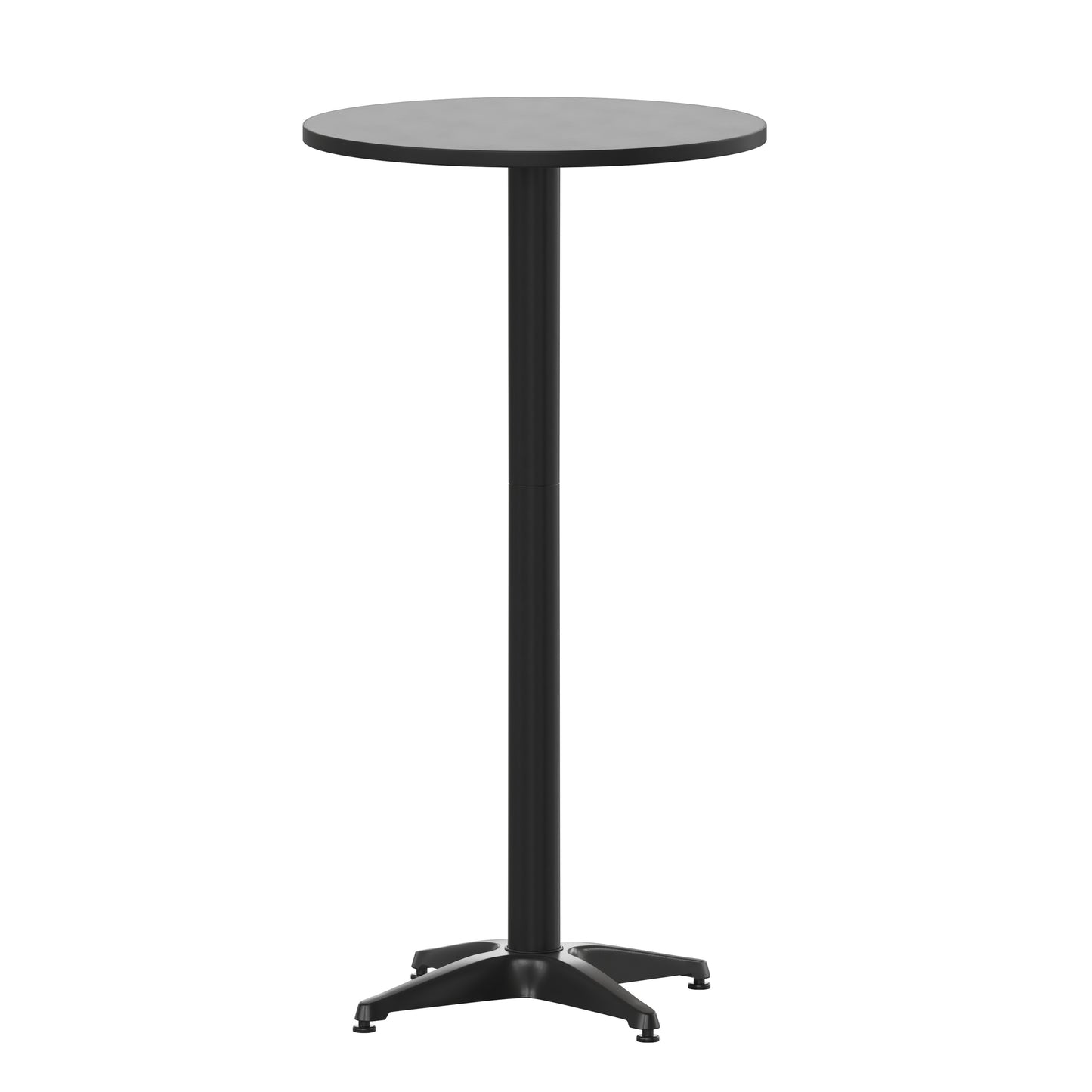 RD Black Bar Height Table TLH-059B-BK-GG