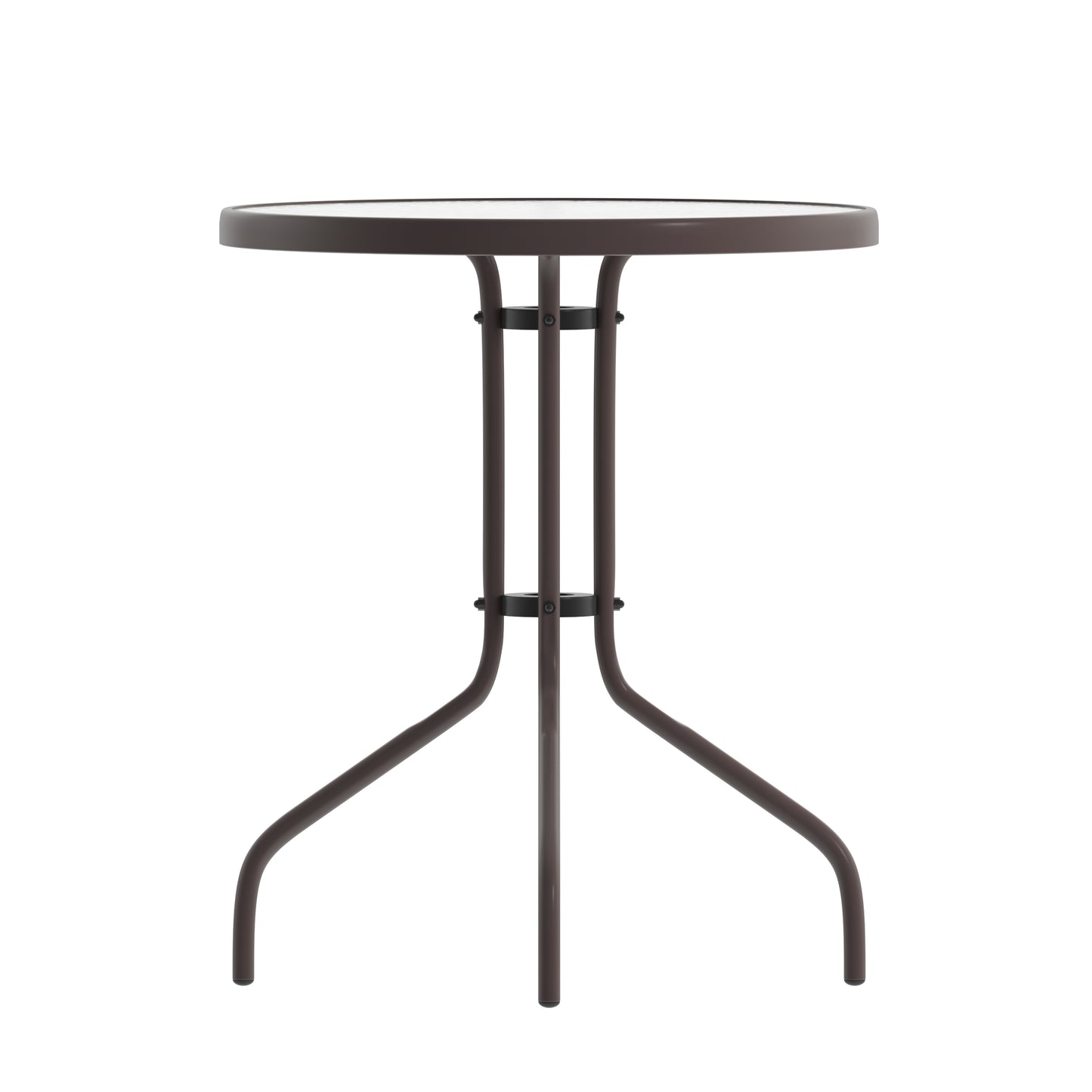 23.75RD Bronze Patio Table TLH-070-1-BZ-GG