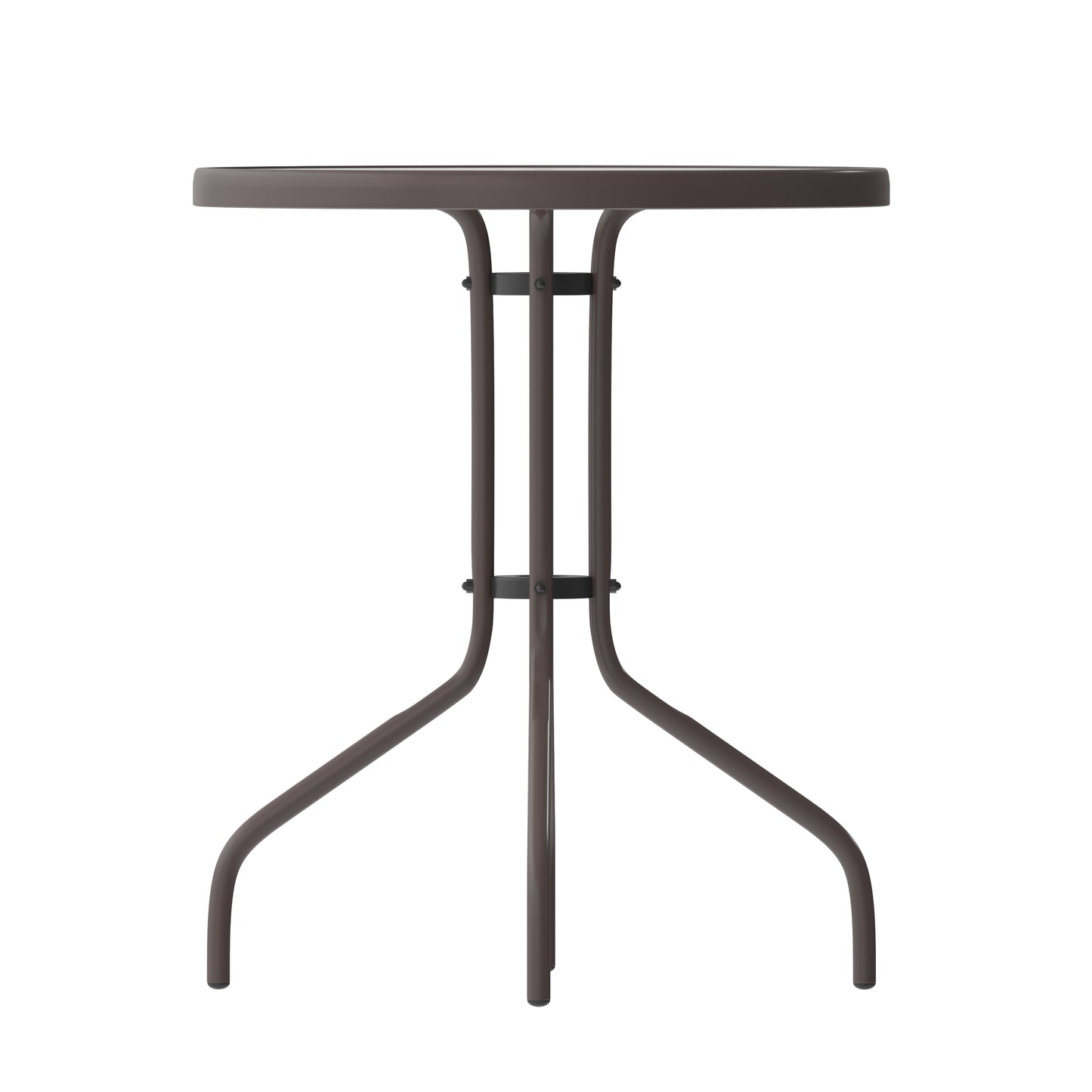 23.75RD Bronze Patio Table TLH-070-1-BZ-GG