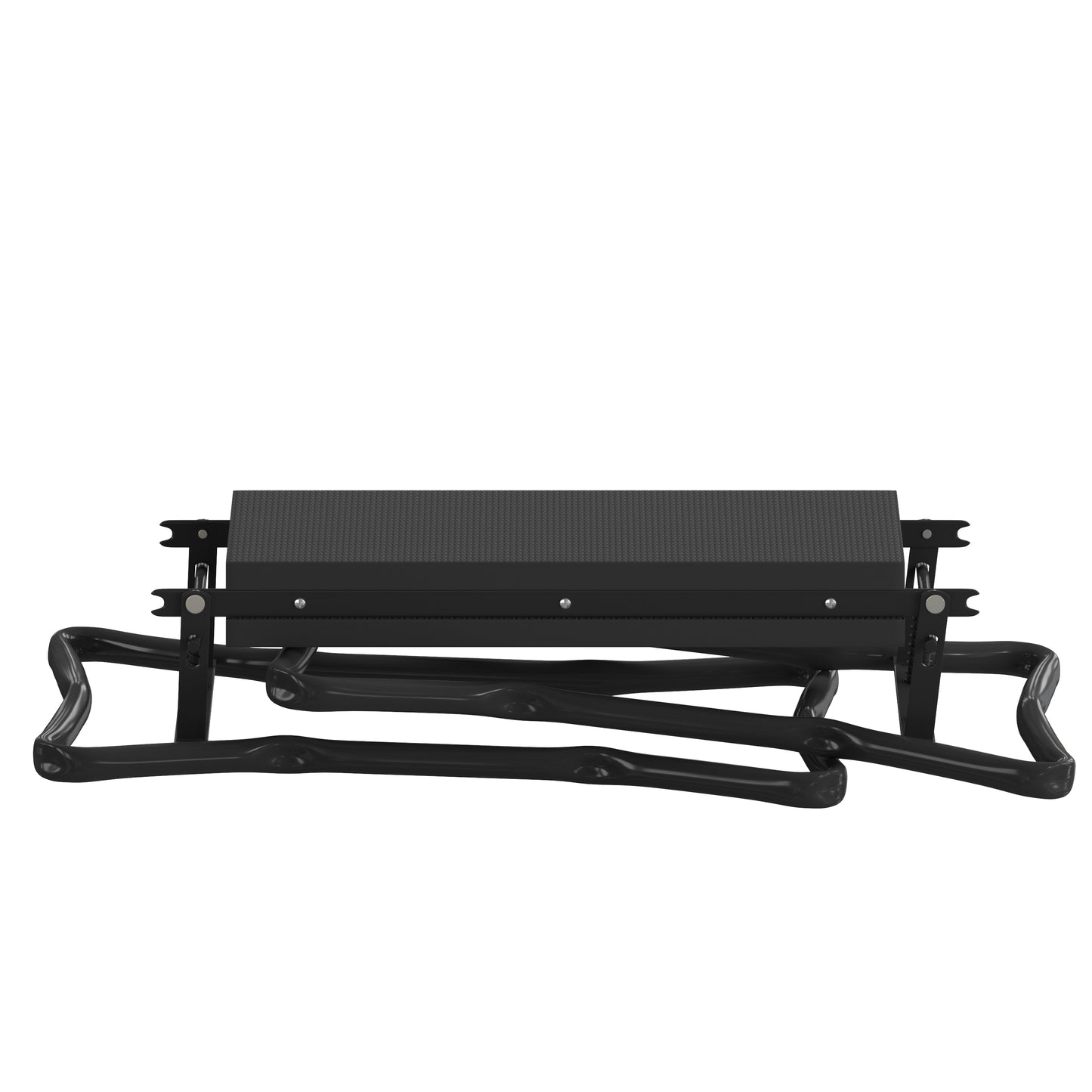 Black Metal Garden Kneeler TLH-105-BK-GG