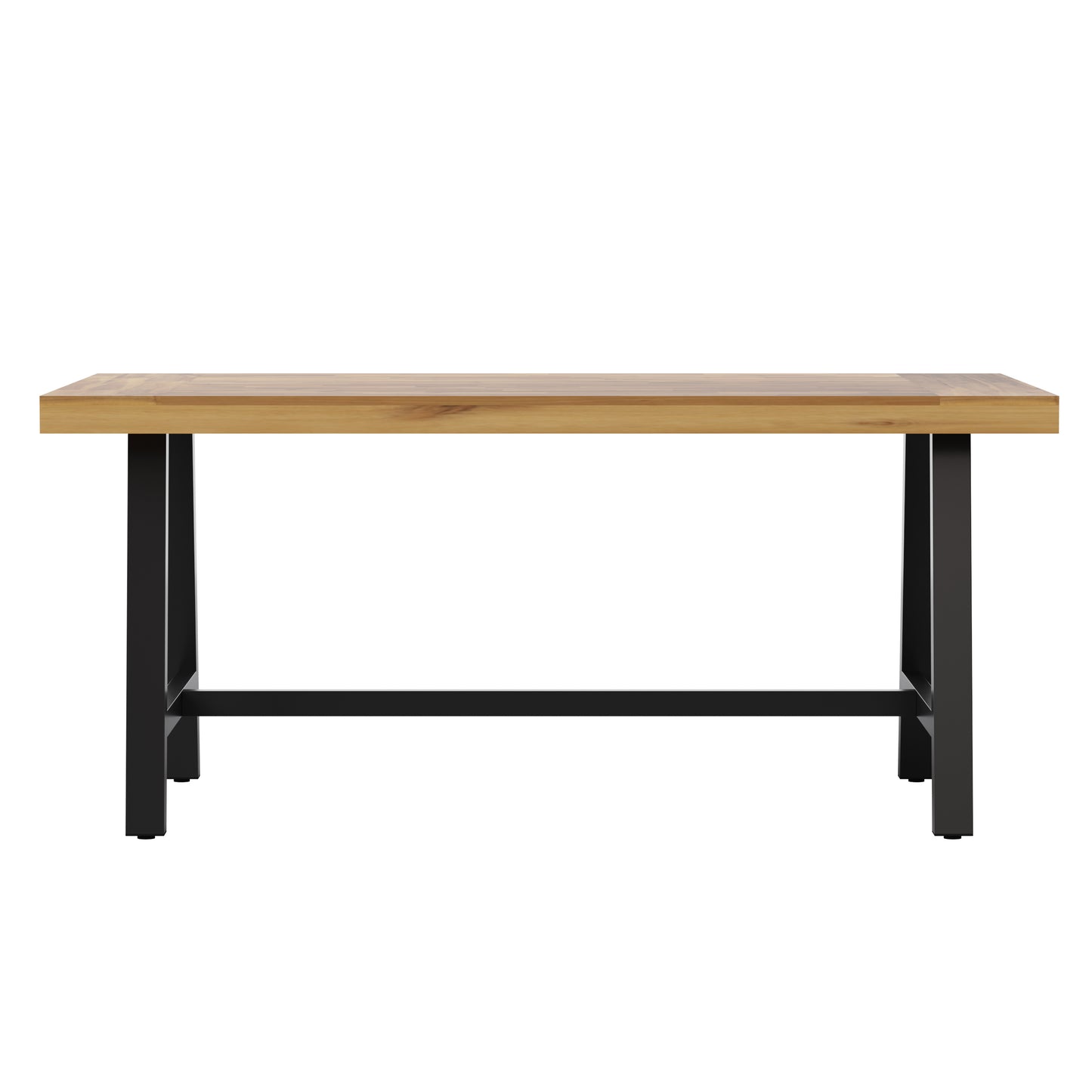 NAT/BK Acacia Wood Patio Table TT-TT01122-1A-NAT-GG