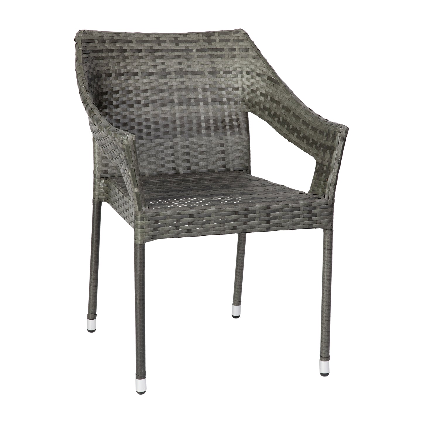 Gray Patio Stack Chair TT-TT02-GY-GG