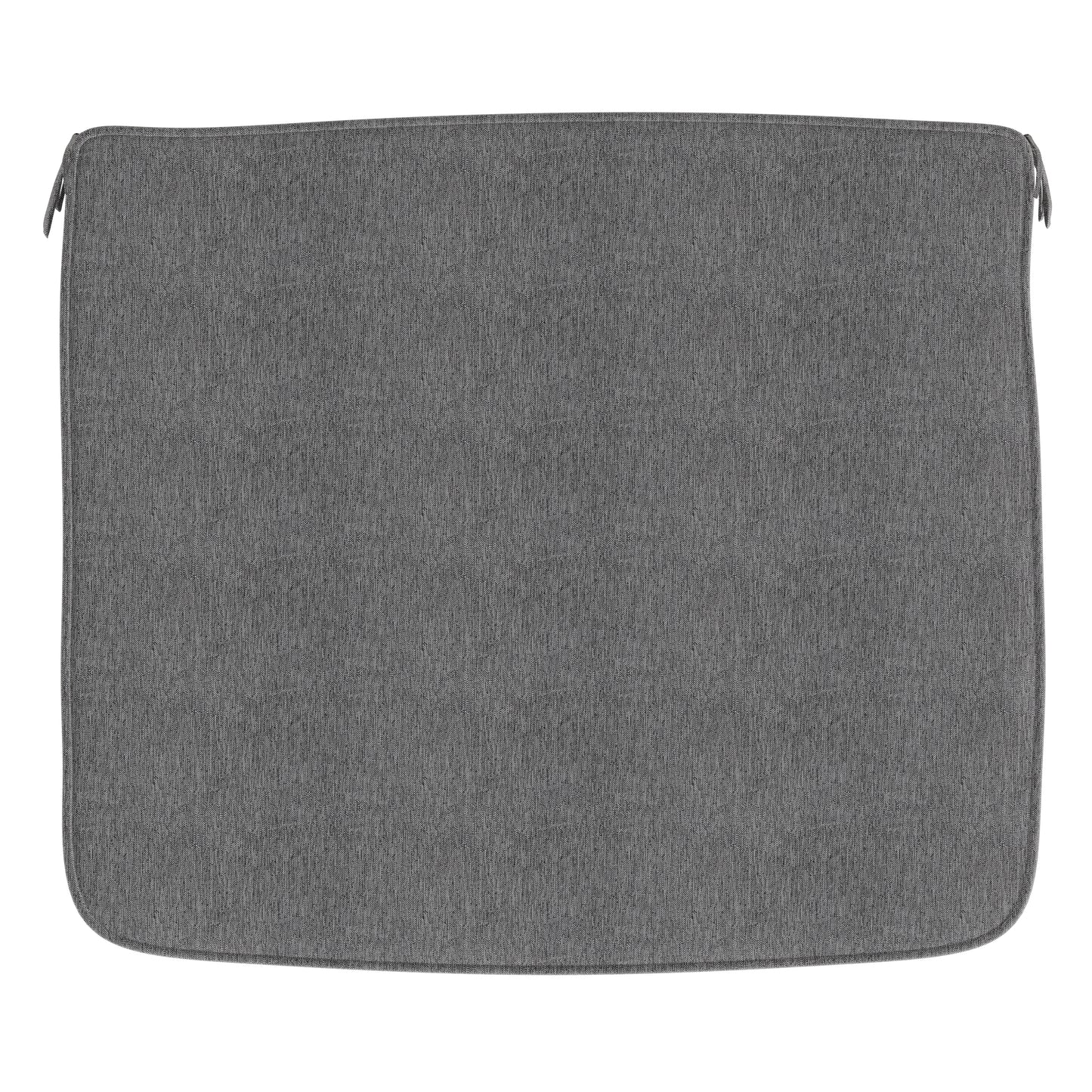 Gray Chair Cushion with Ties TW-3WCU001-GY-GG