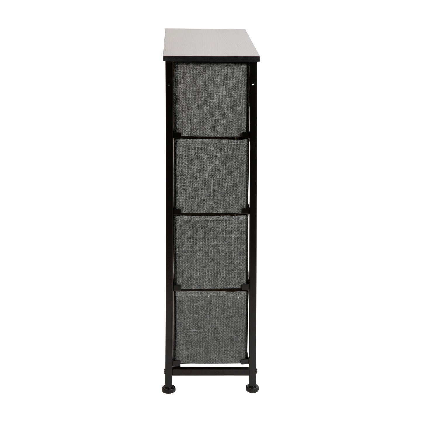 Black/Gray Tall Organizer WX-5L203-BK-GR-GG