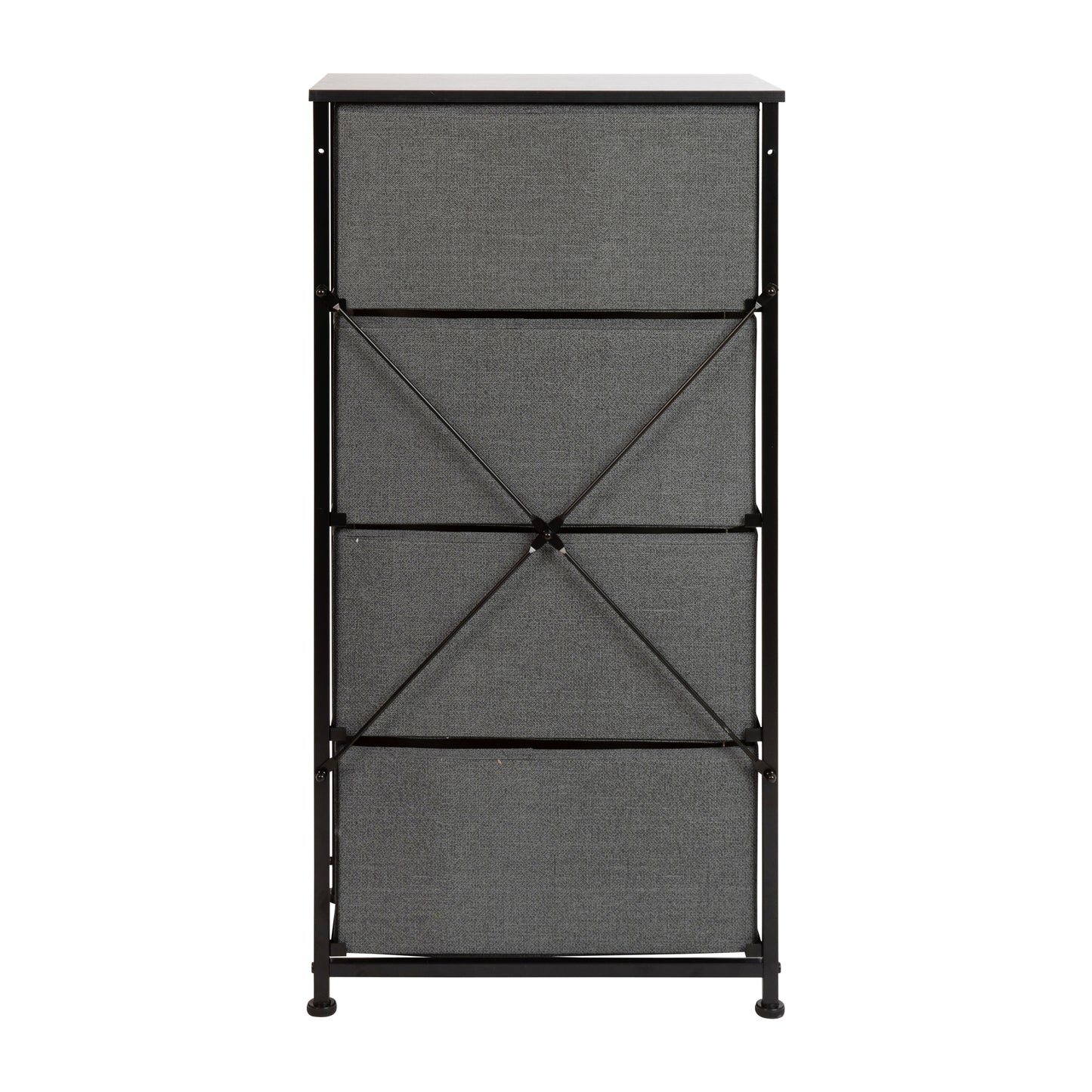 Black/Gray Tall Organizer WX-5L203-X-BK-GR-GG