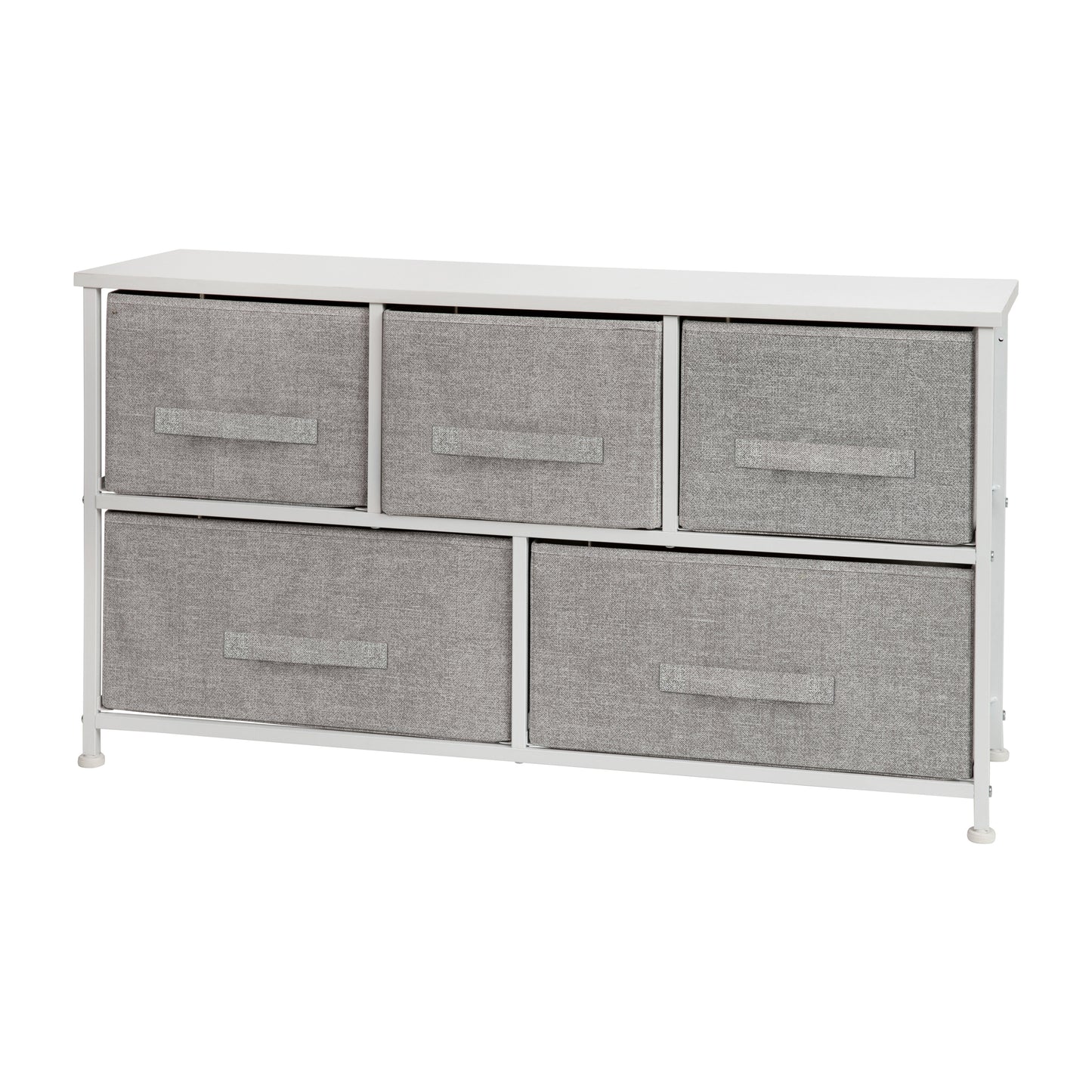 White/Gray Chest Organizer WX-5L206-X-WH-GR-GG