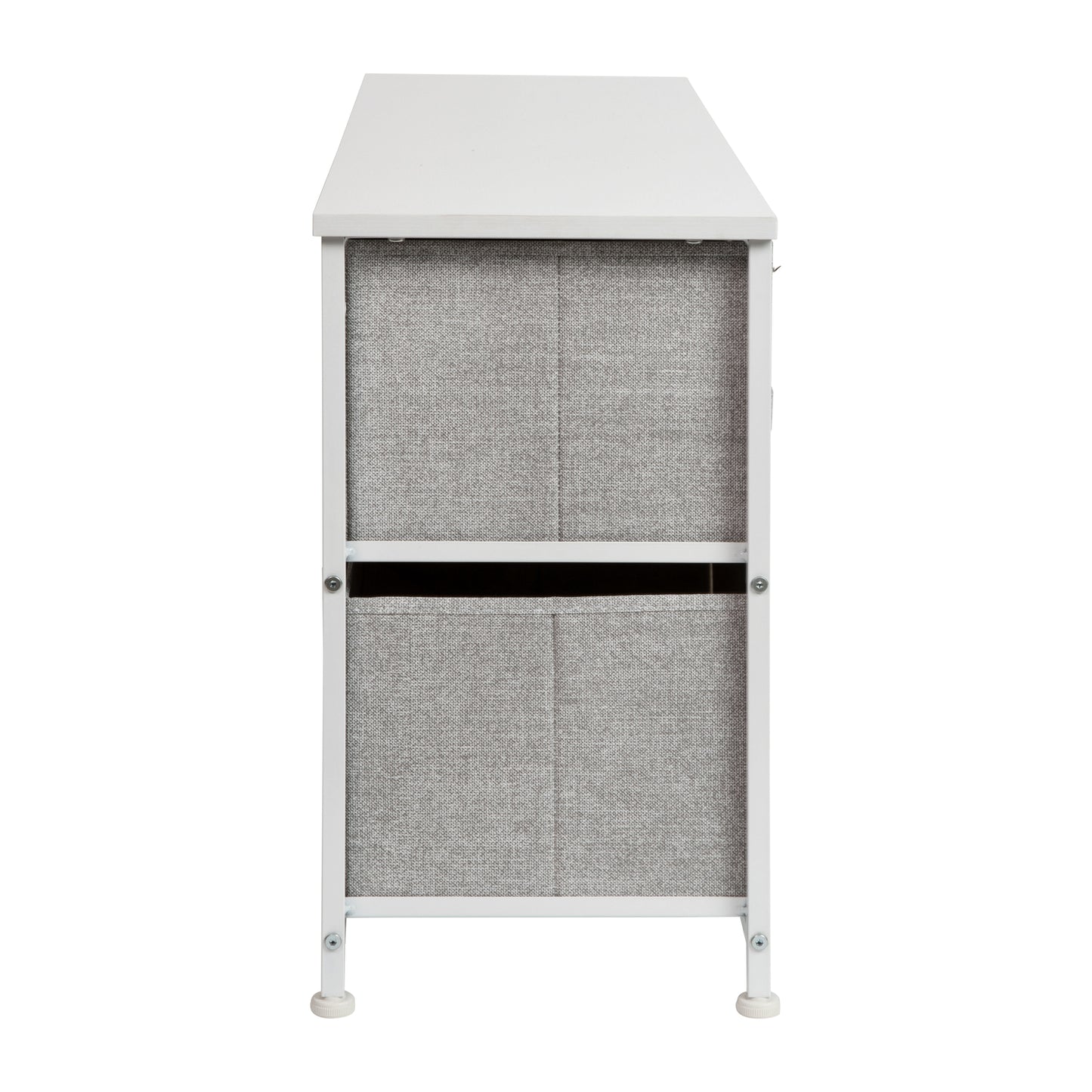 White/Gray Chest Organizer WX-5L206-X-WH-GR-GG