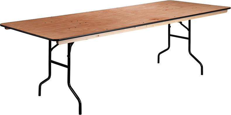 36x96 Wood Fold Table XA-3696-P-GG