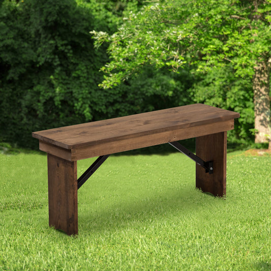 40"x12" Folding Farm Bench XA-B-40X12-GG