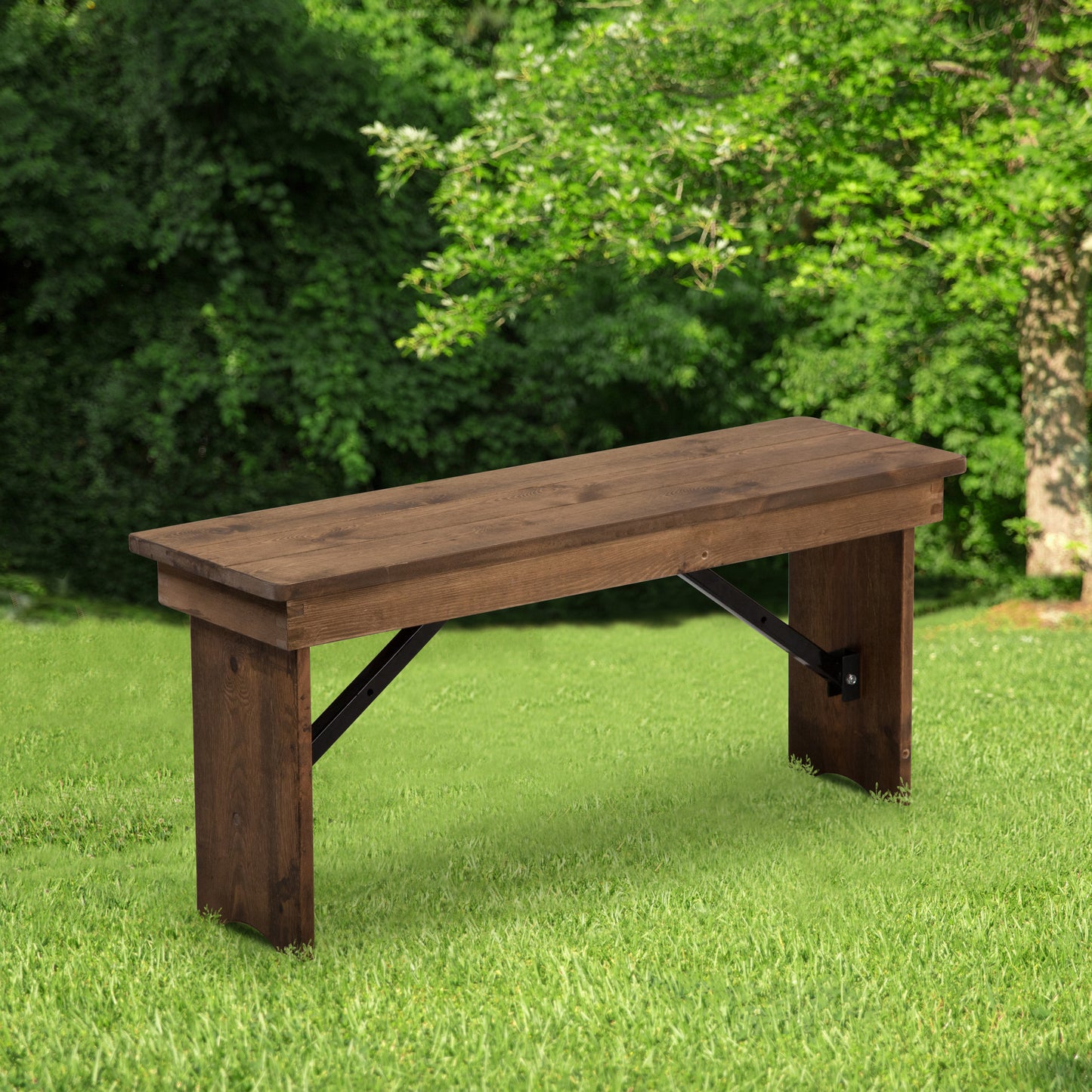 Rustic Style Farmhouse Bench