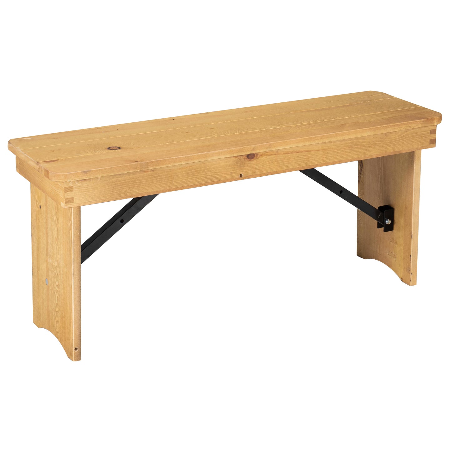 40"x12" Folding Farm Bench XA-B-40X12-LN-GG