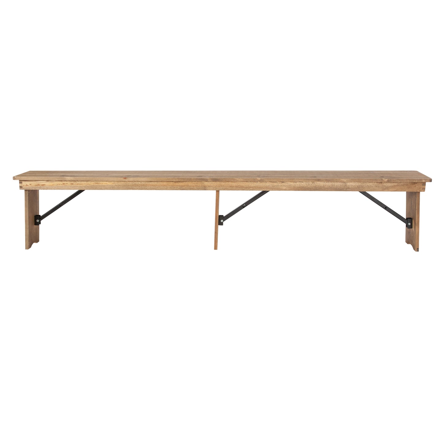 8'x12" Folding Farm Bench XA-B-96X12-L-GG