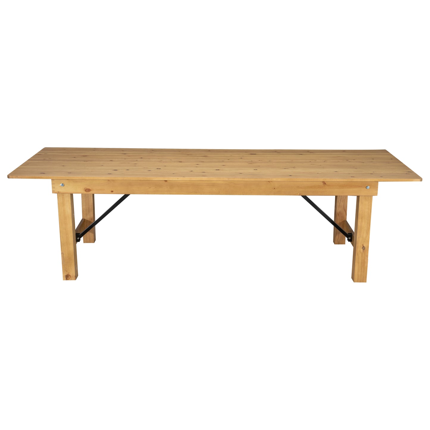 9'x40" Folding Farm Table XA-F-108X40-LN-GG