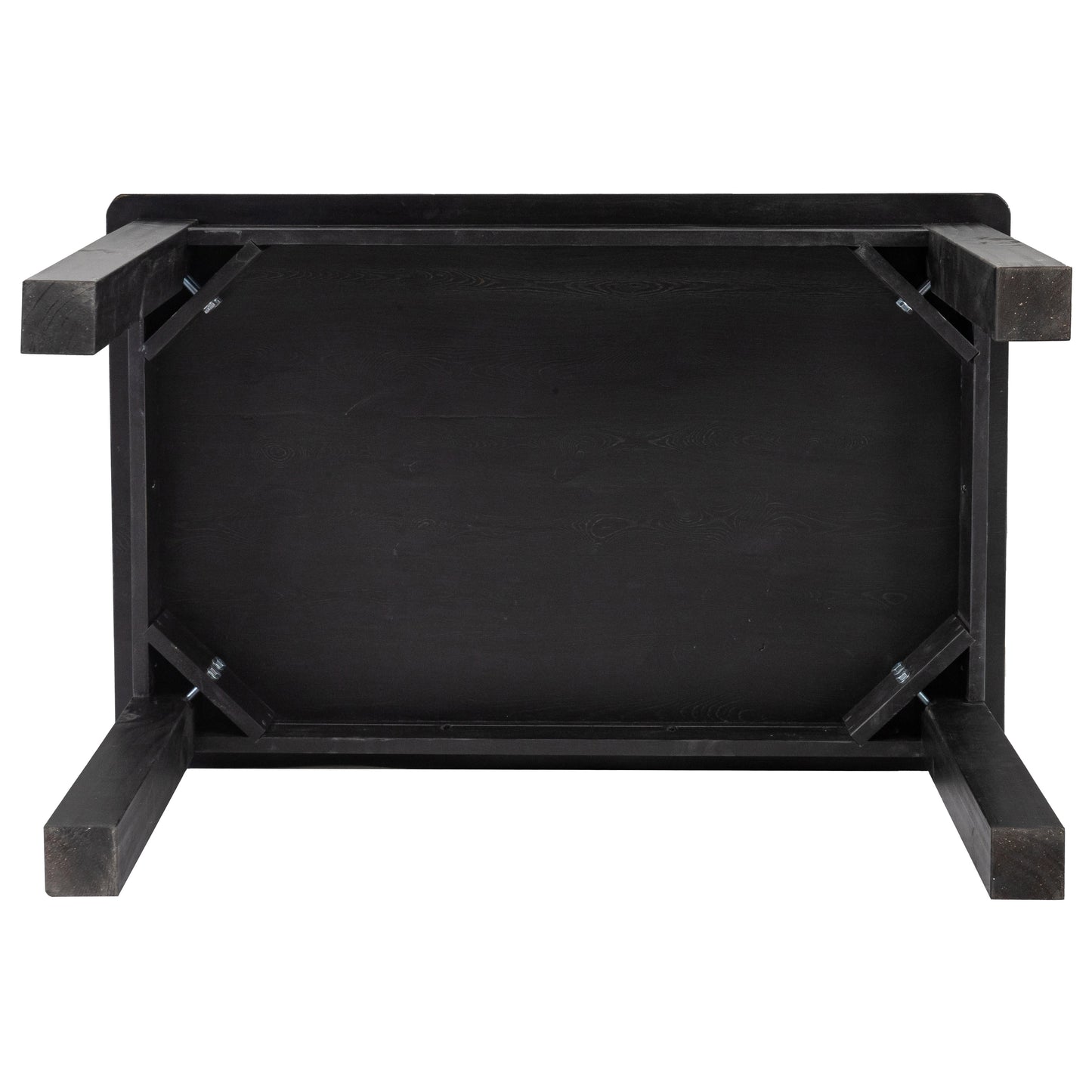 46x30 Black Wash Farm Table XA-F-46X30-BW-GG