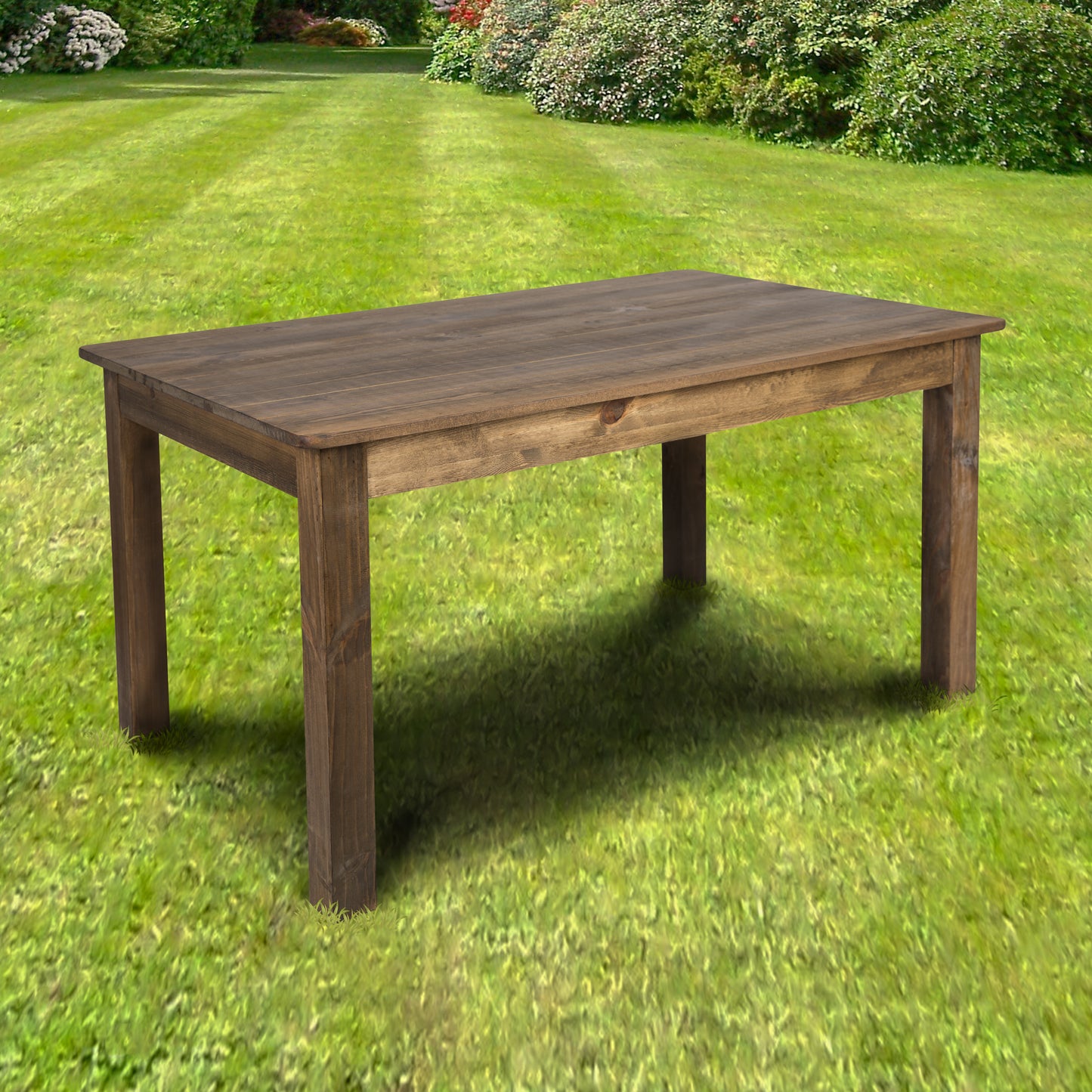 60x38 Rustic Farm Table XA-F-60X38-GG