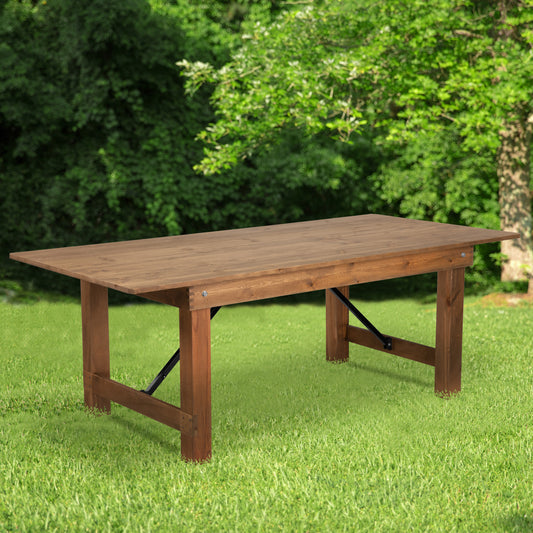 7'x40" Folding Farm Table XA-F-84X40-GG