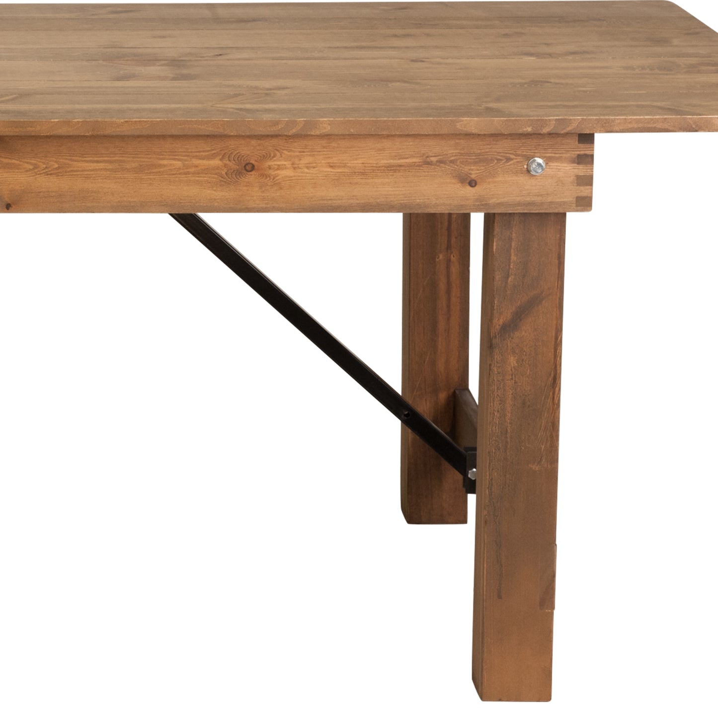 7'x40" Folding Farm Table XA-F-84X40-GG