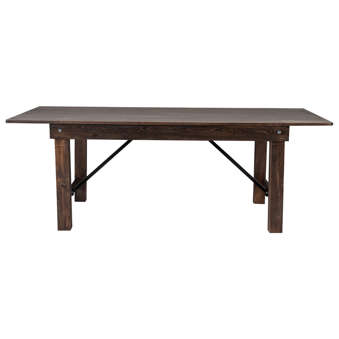 7'x40" Folding Farm Table XA-F-84X40-MG-GG